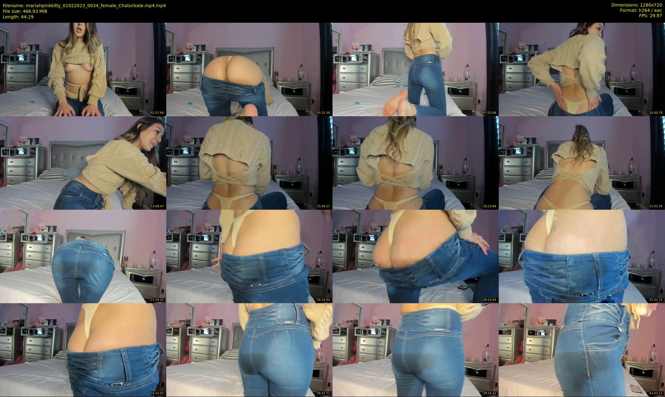 mariahpinkkitty — 45 minute Chaturbate female cam show recording, 720p, Feb 1, 2023