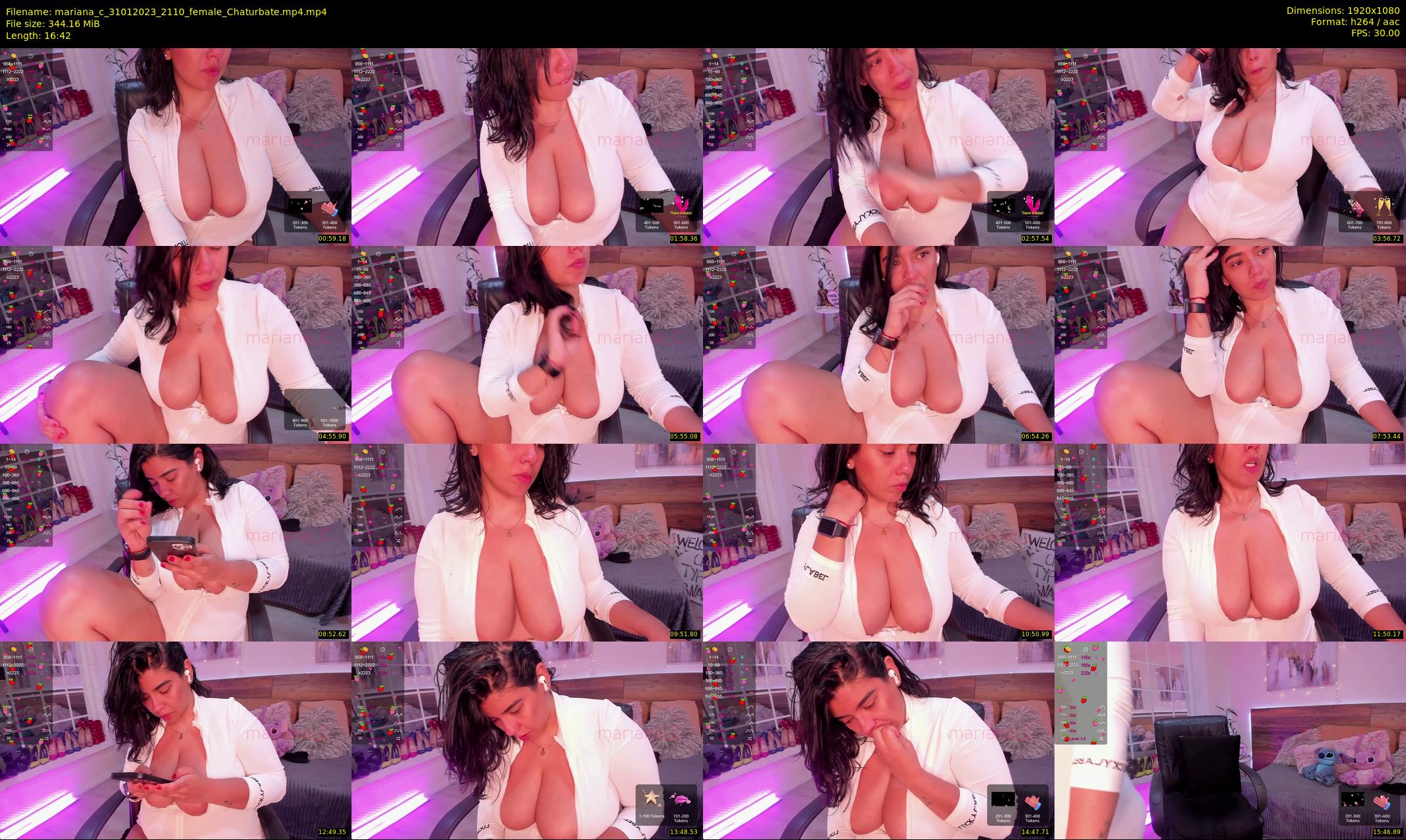 mariana_c — 17 minute Chaturbate female cam show recording, 1080p, Jan 31, 2023