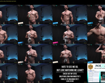 maximus_787 — 18 minute Chaturbate male cam show recording, 1080p, Feb 1, 2023