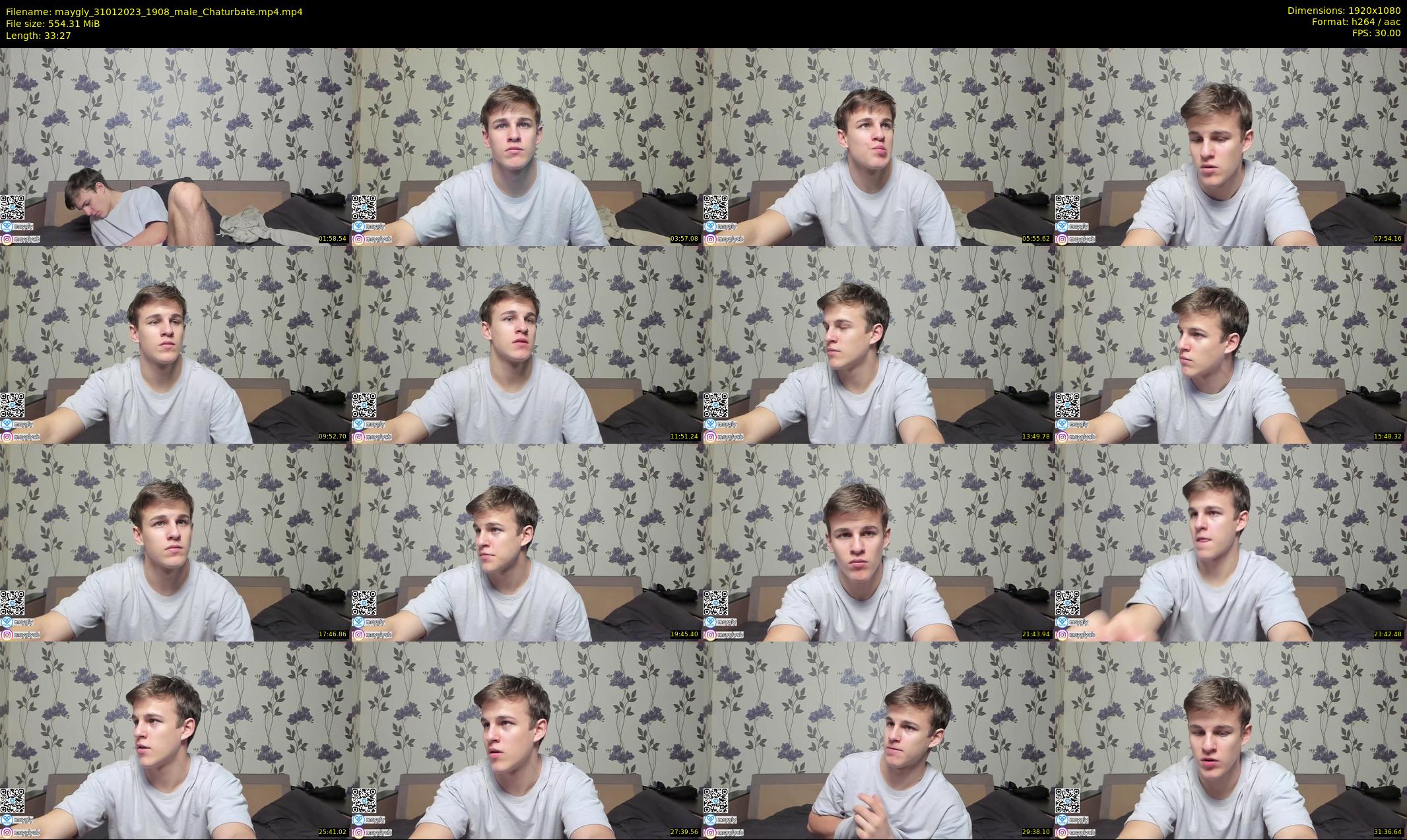 maygly — 34 minute Chaturbate male cam show recording, 1080p, Jan 31, 2023