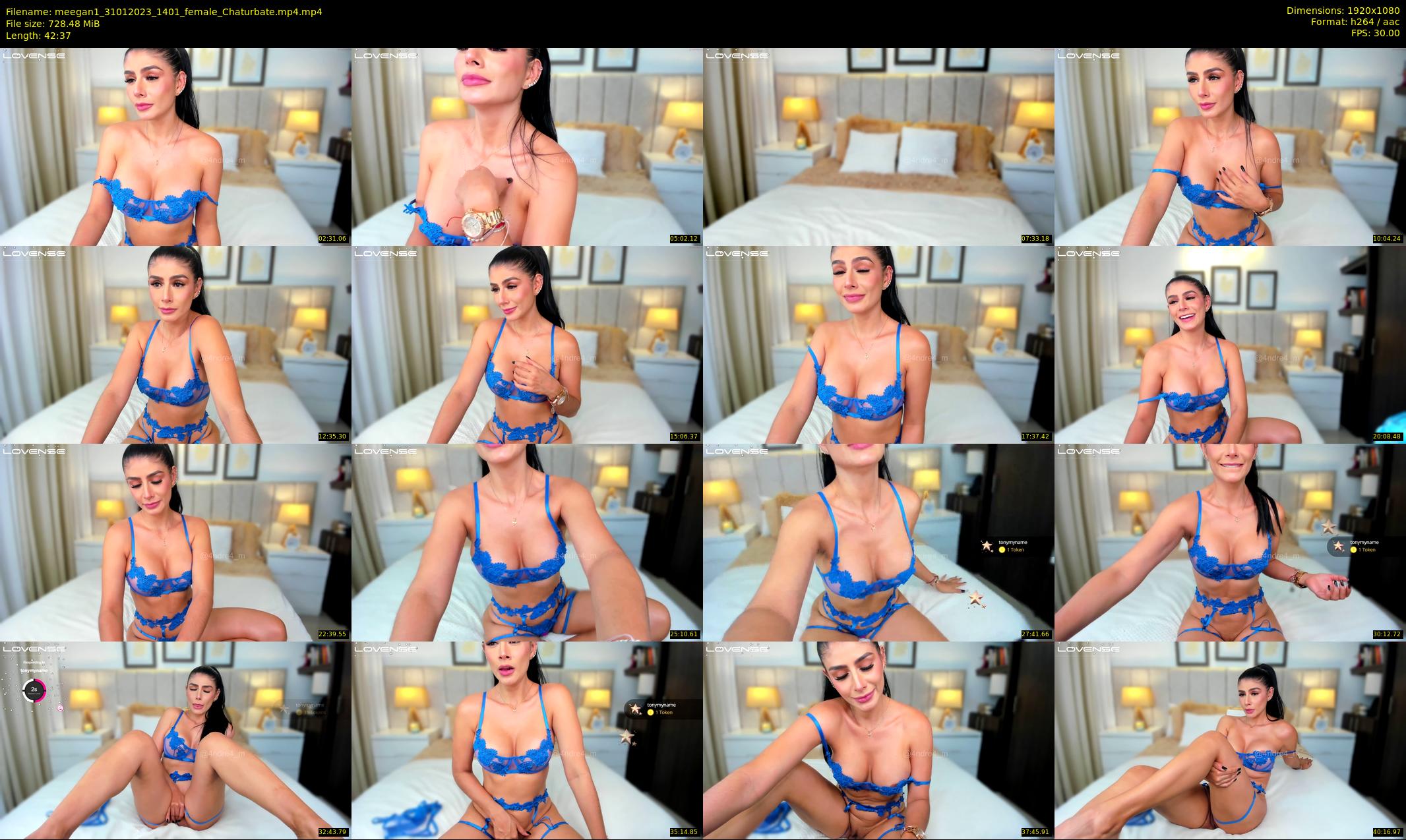 meegan1 — 43 minute Chaturbate female cam show recording, 1080p, Jan 31, 2023