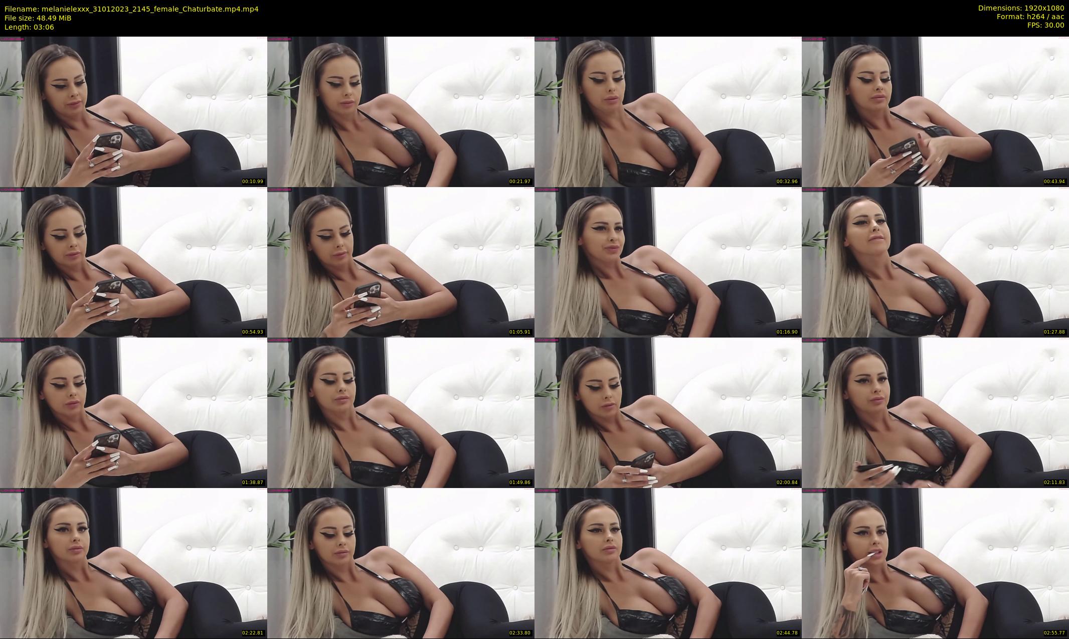 melanielexxx — 4 minute Chaturbate female cam show recording, 1080p, Jan 31, 2023