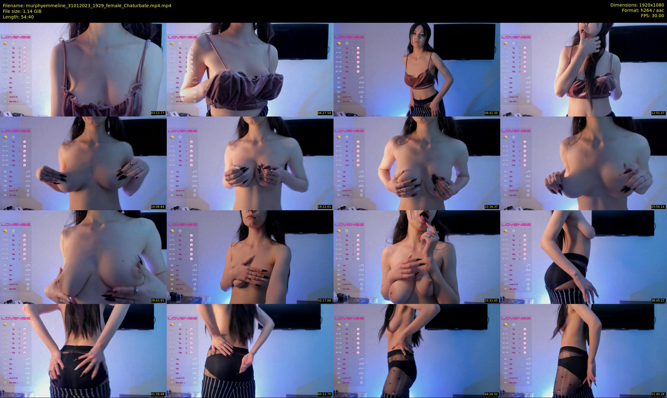 murphyemmeline — 55 minute Chaturbate female cam show recording, 1080p, Jan 31, 2023