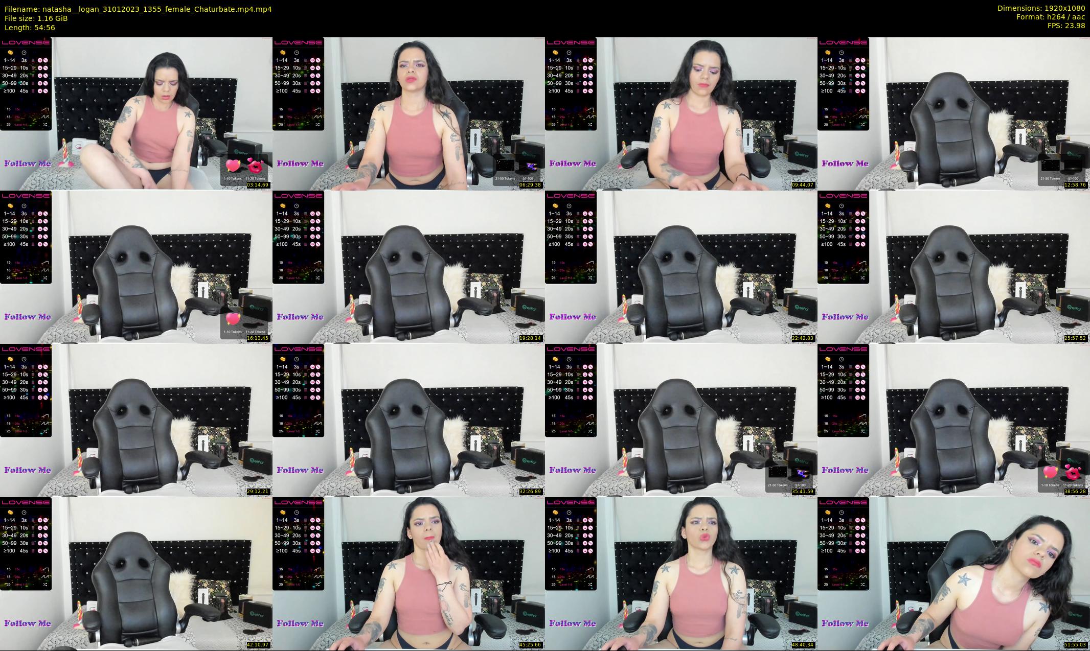 natasha__logan — 55 minute Chaturbate female cam show recording, 1080p, Jan 31, 2023
