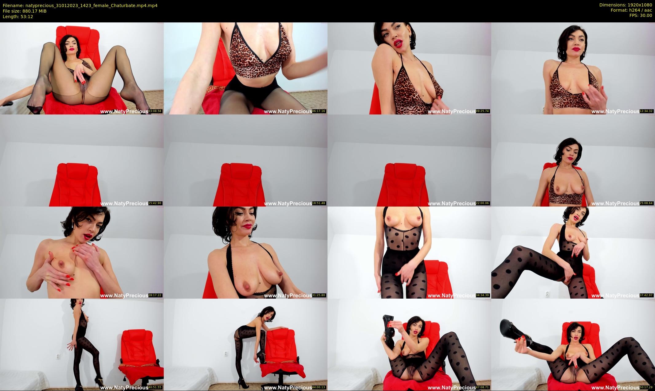 natyprecious — 54 minute Chaturbate female cam show recording, 1080p, Jan 31, 2023