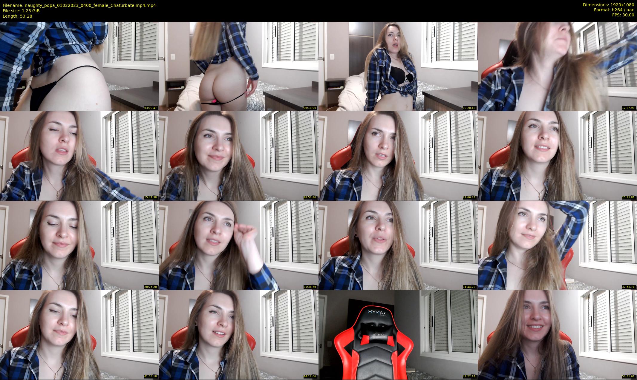 naughty_popa — 54 minute Chaturbate female cam show recording, 1080p, Feb 1, 2023
