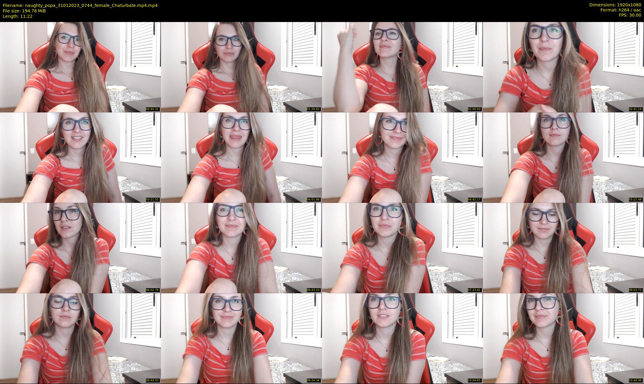 naughty_popa — 12 minute Chaturbate female cam show recording, 1080p, Jan 31, 2023