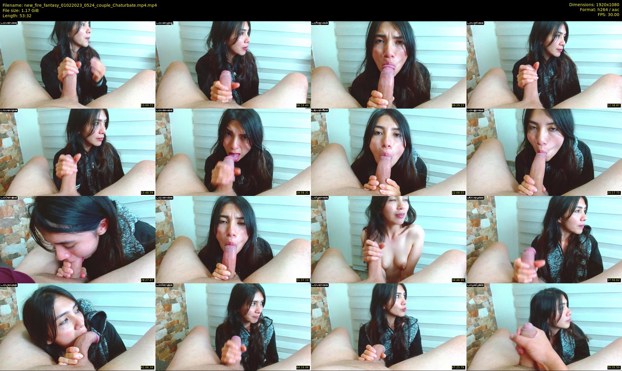new_fire_fantasy — 54 minute Chaturbate couple cam show recording, 1080p, Feb 1, 2023