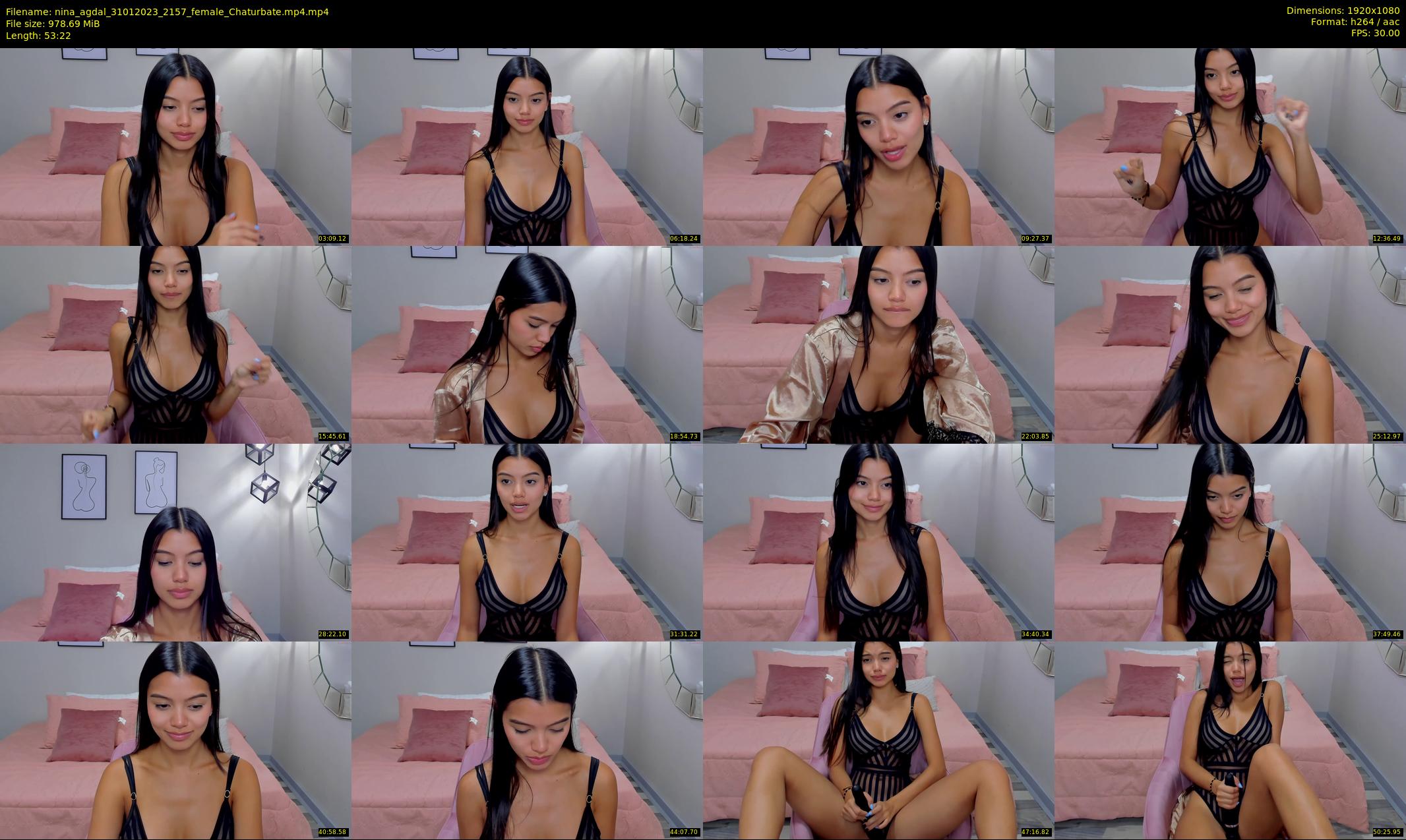 nina_agdal — 54 minute Chaturbate female cam show recording, 1080p, Jan 31, 2023
