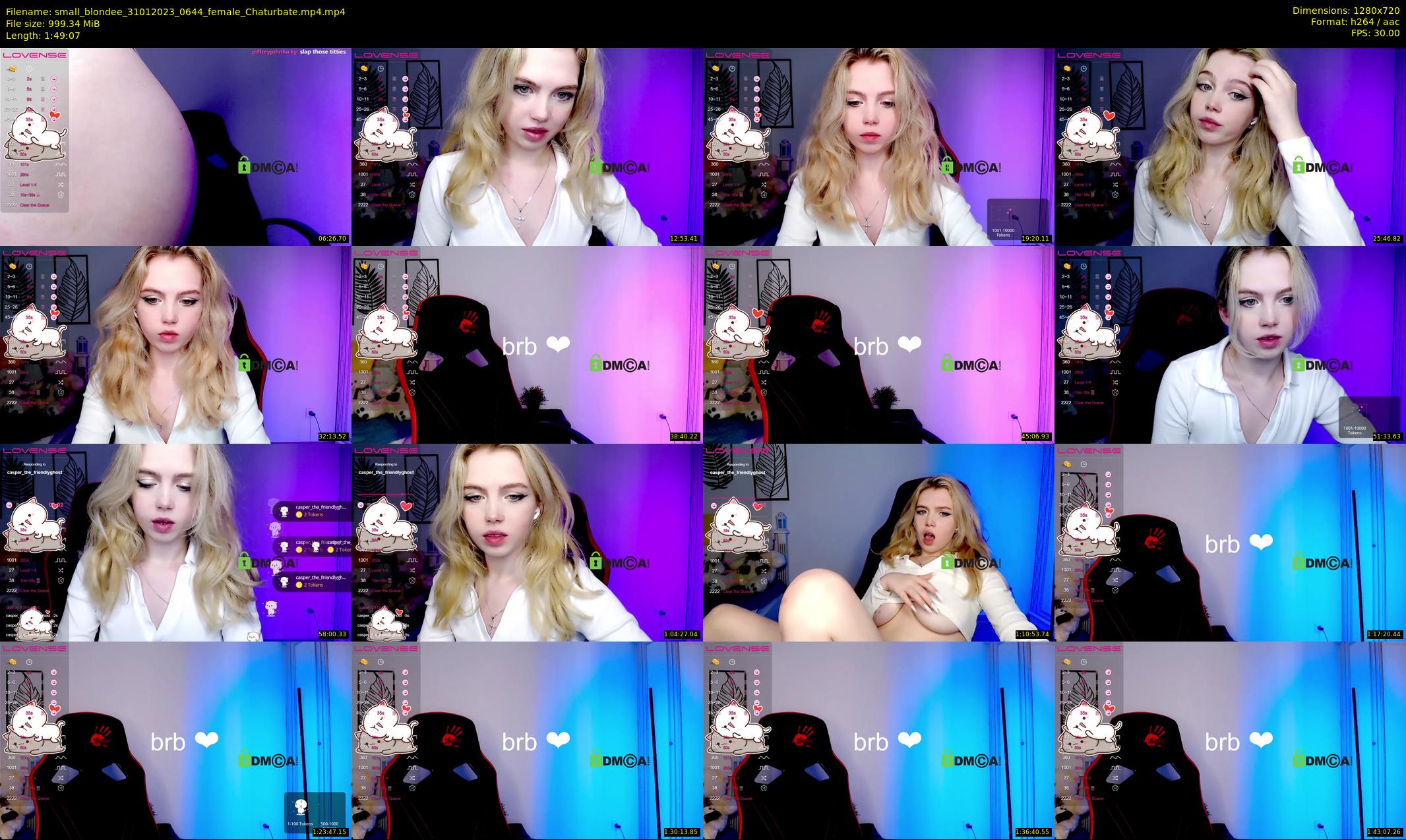 small_blondee — 110 minute Chaturbate female cam show recording, 720p, Jan 31, 2023