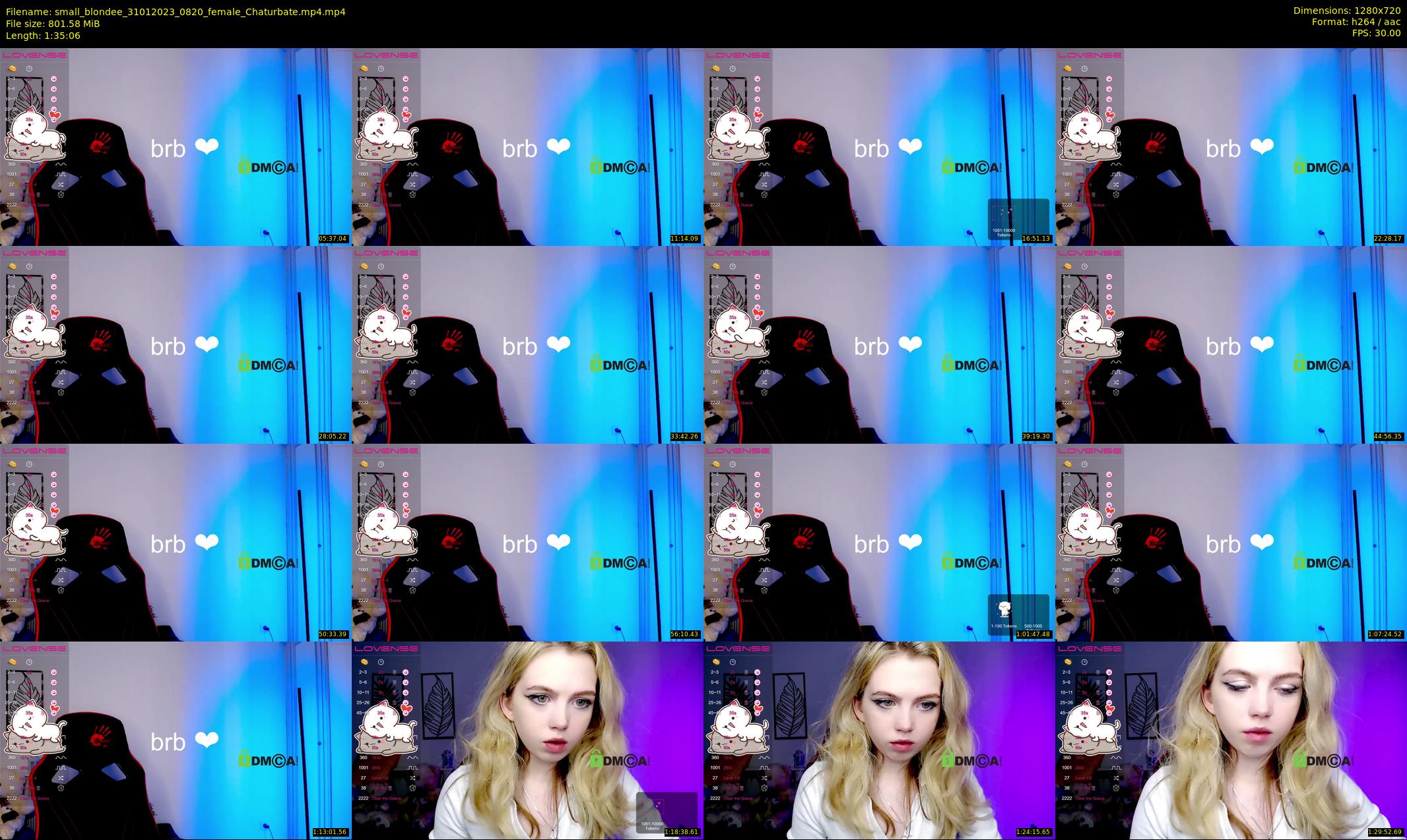 small_blondee — 96 minute Chaturbate female cam show recording, 720p, Jan 31, 2023