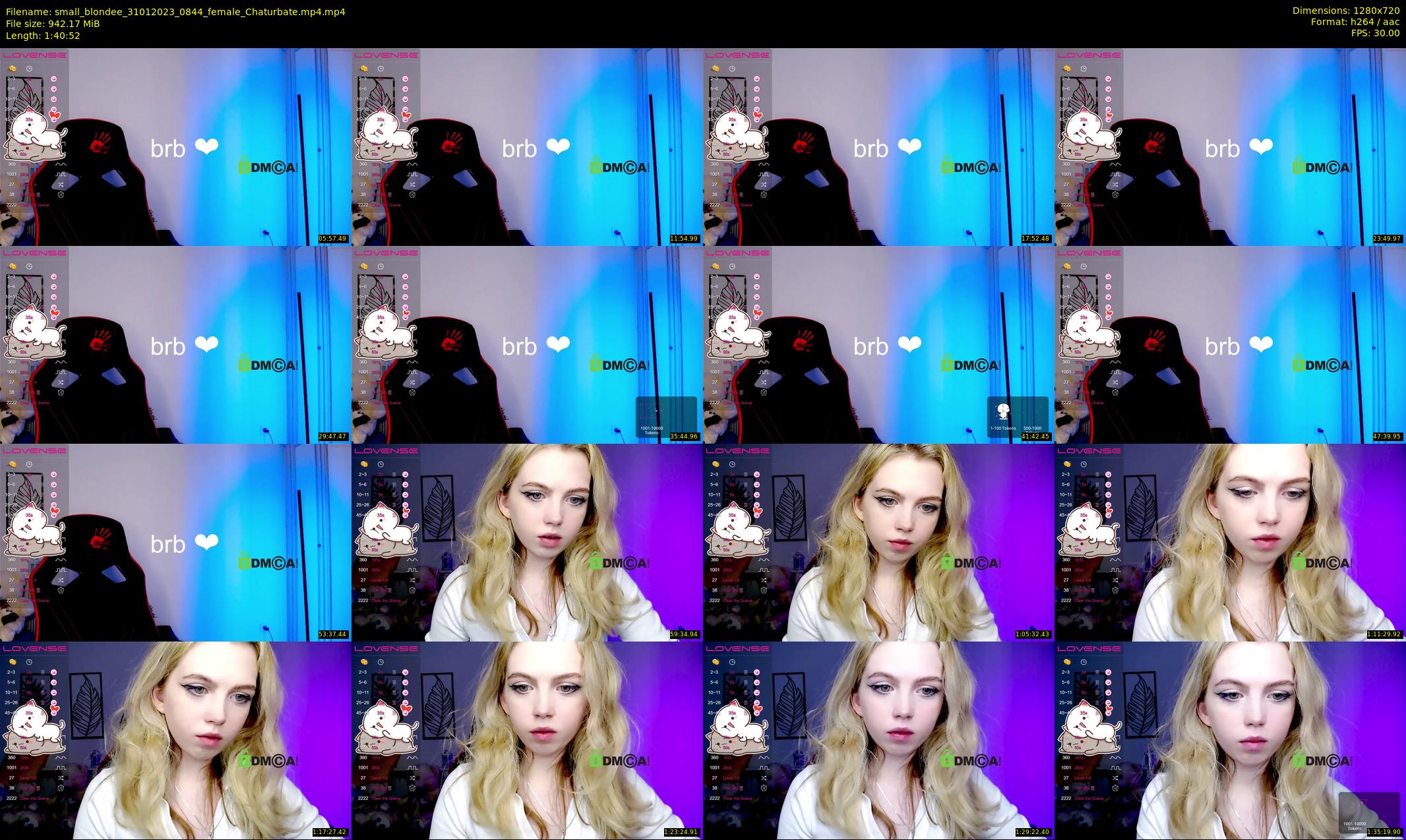 small_blondee — 101 minute Chaturbate female cam show recording, 720p, Jan 31, 2023