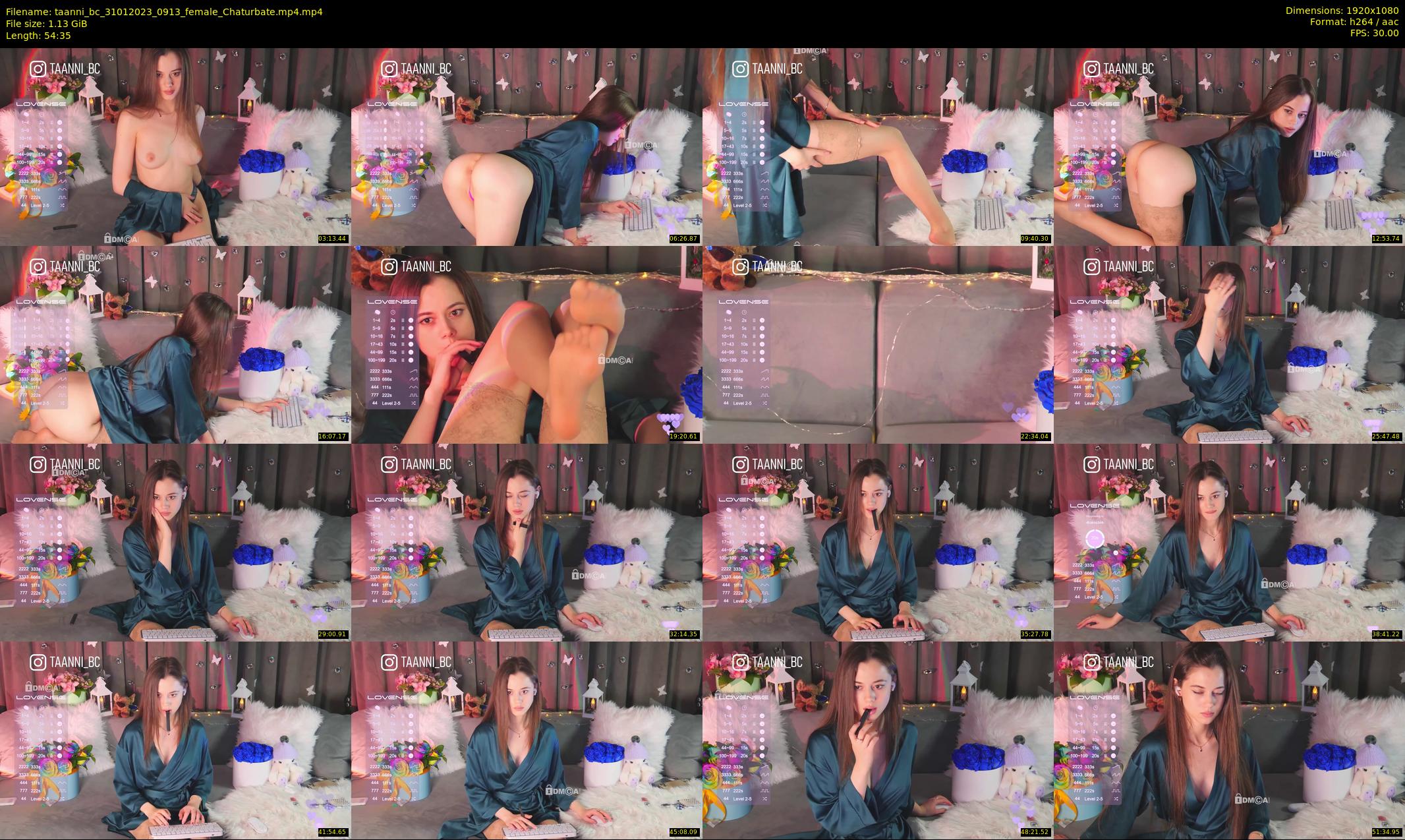 taanni_bc — 55 minute Chaturbate female cam show recording, 1080p, Jan 31, 2023