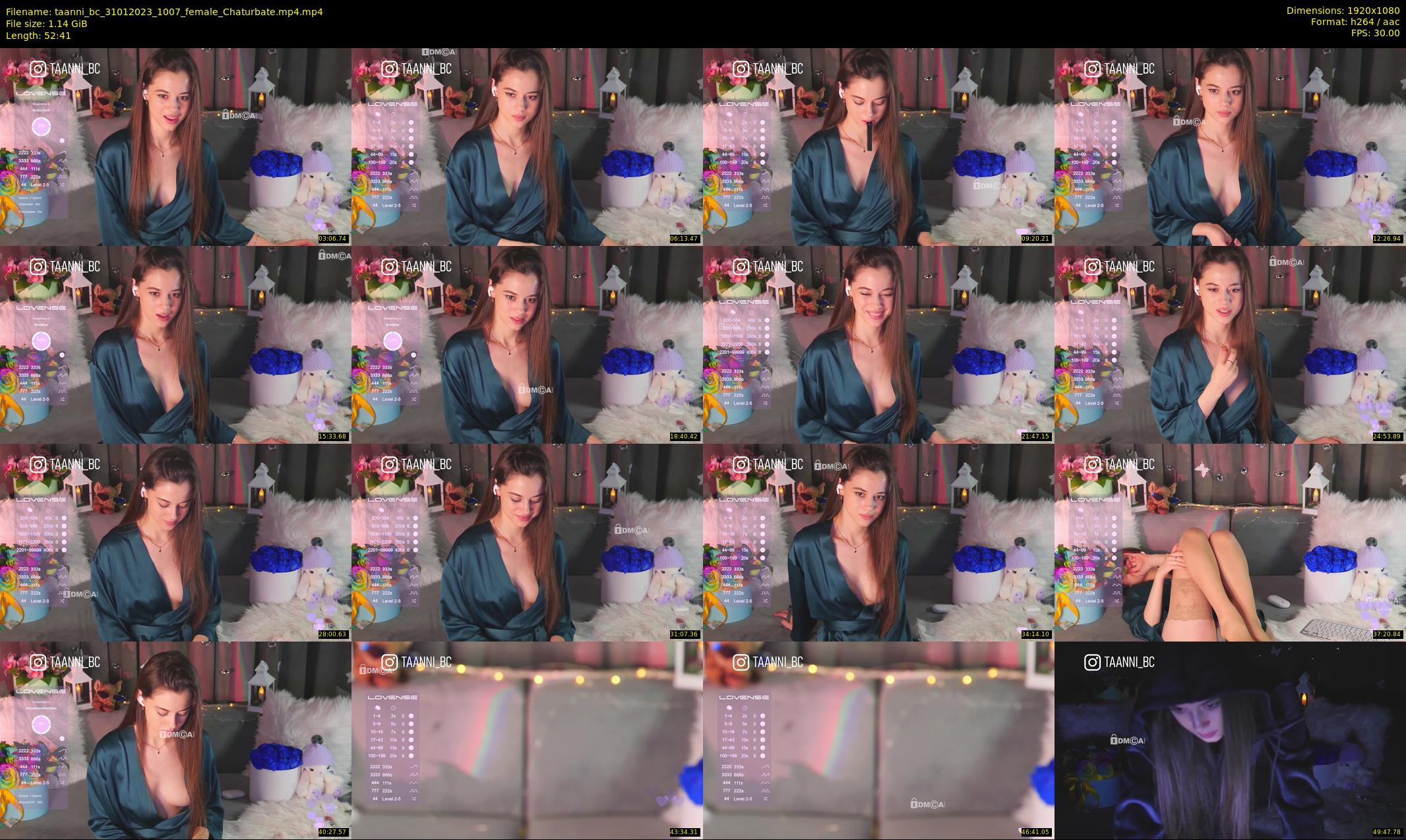 taanni_bc — 53 minute Chaturbate female cam show recording, 1080p, Jan 31, 2023