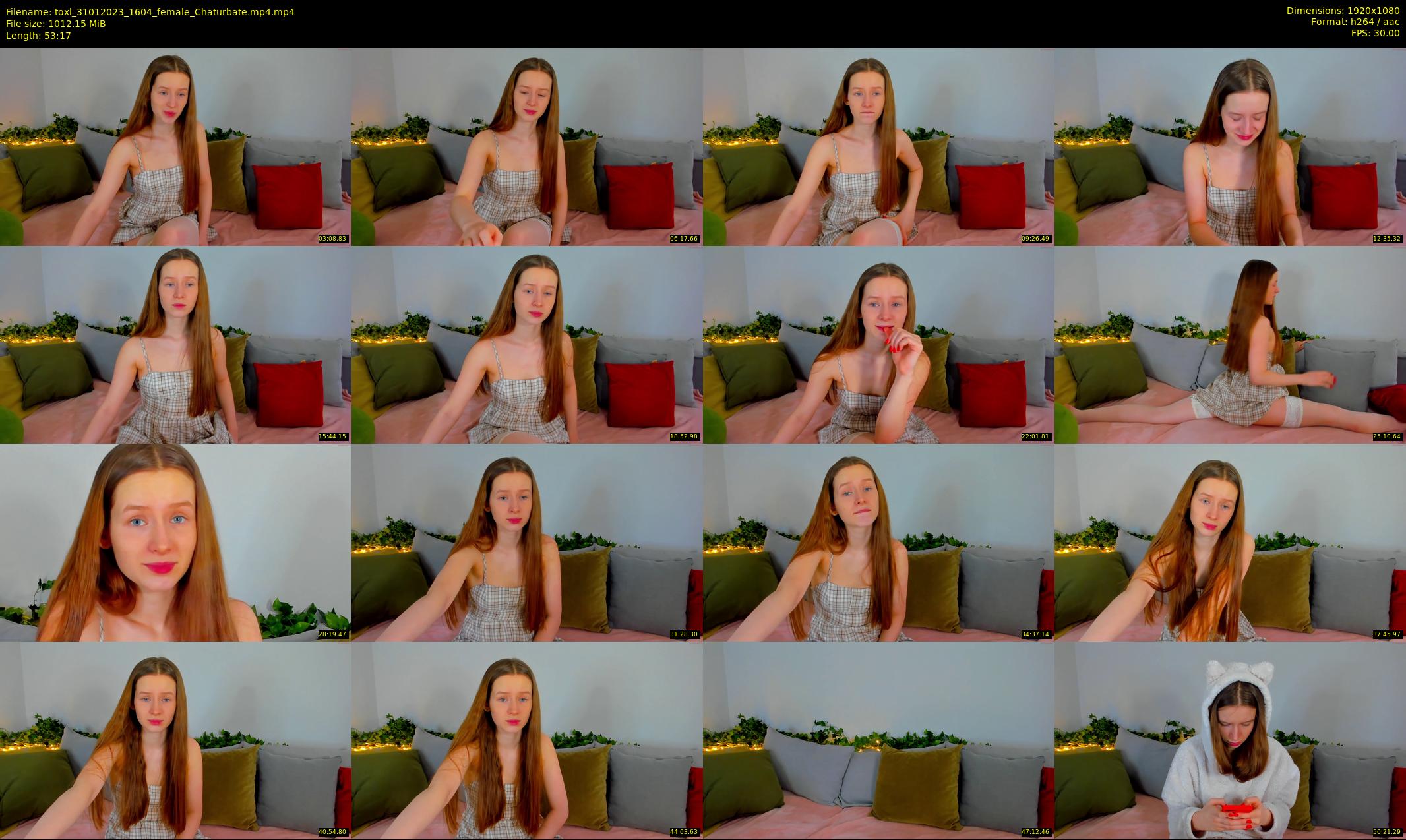 toxl — 54 minute Chaturbate female cam show recording, 1080p, Jan 31, 2023