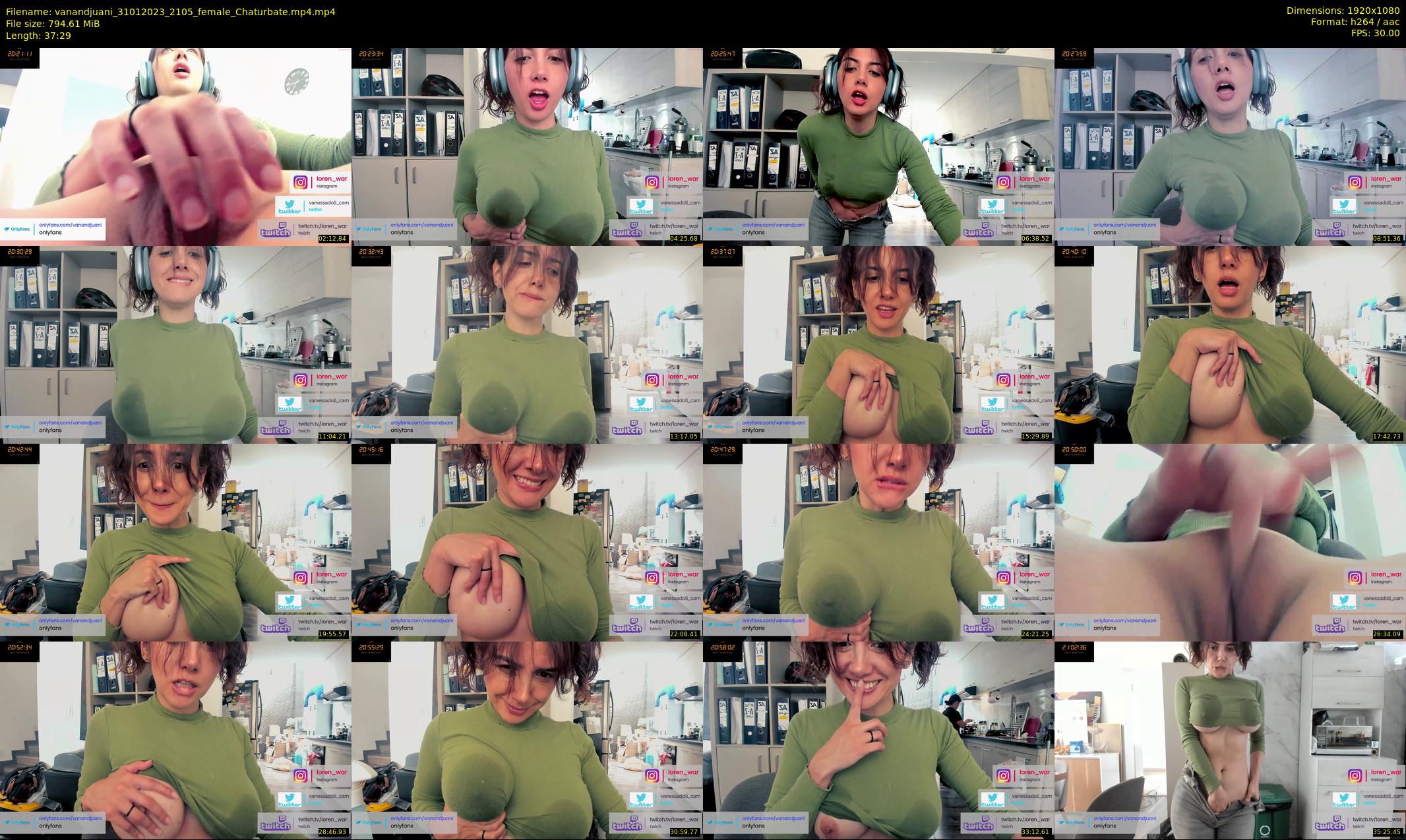 vanandjuani — 38 minute Chaturbate female cam show recording, 1080p, Jan 31, 2023