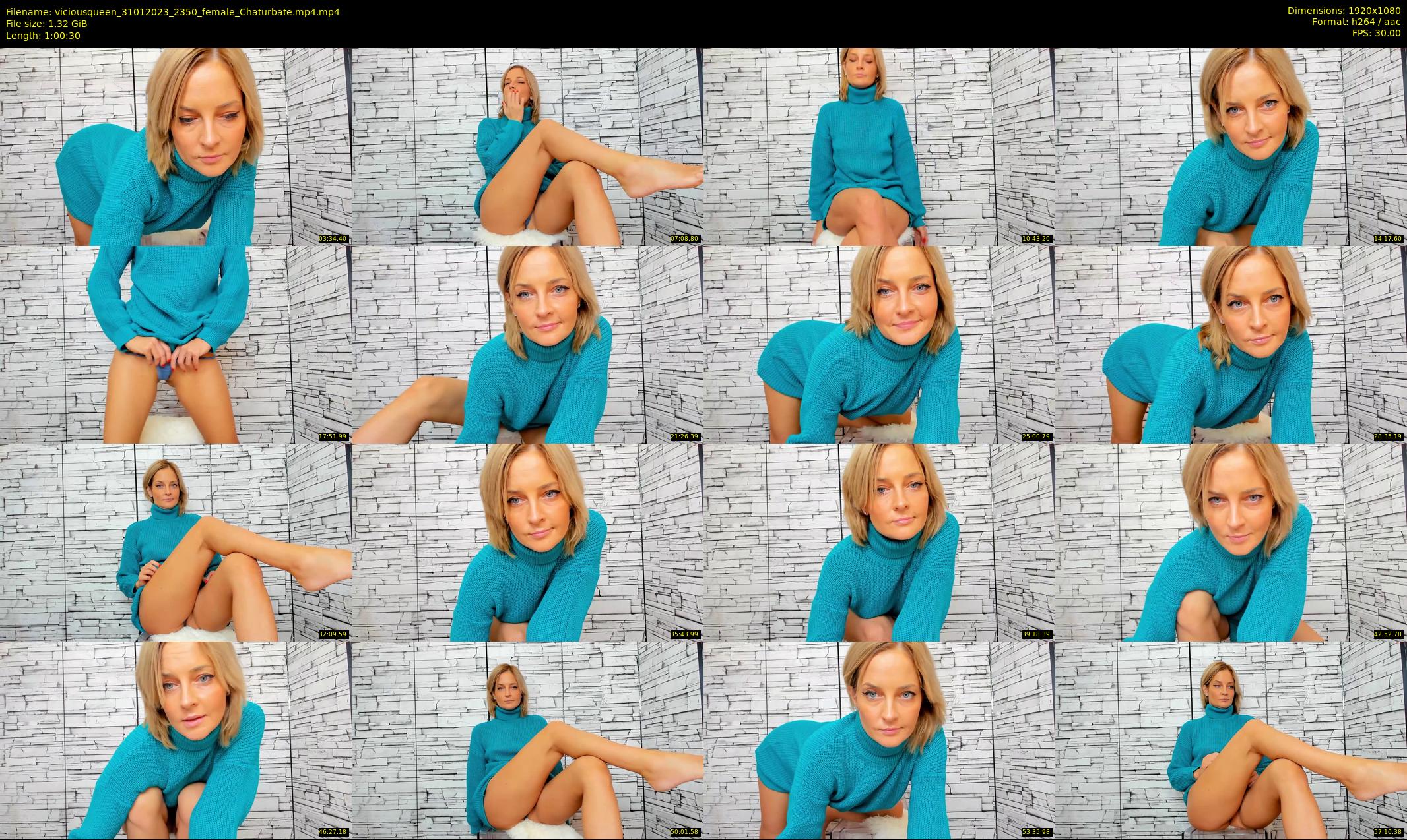 viciousqueen — 61 minute Chaturbate female cam show recording, 1080p, Jan 31, 2023