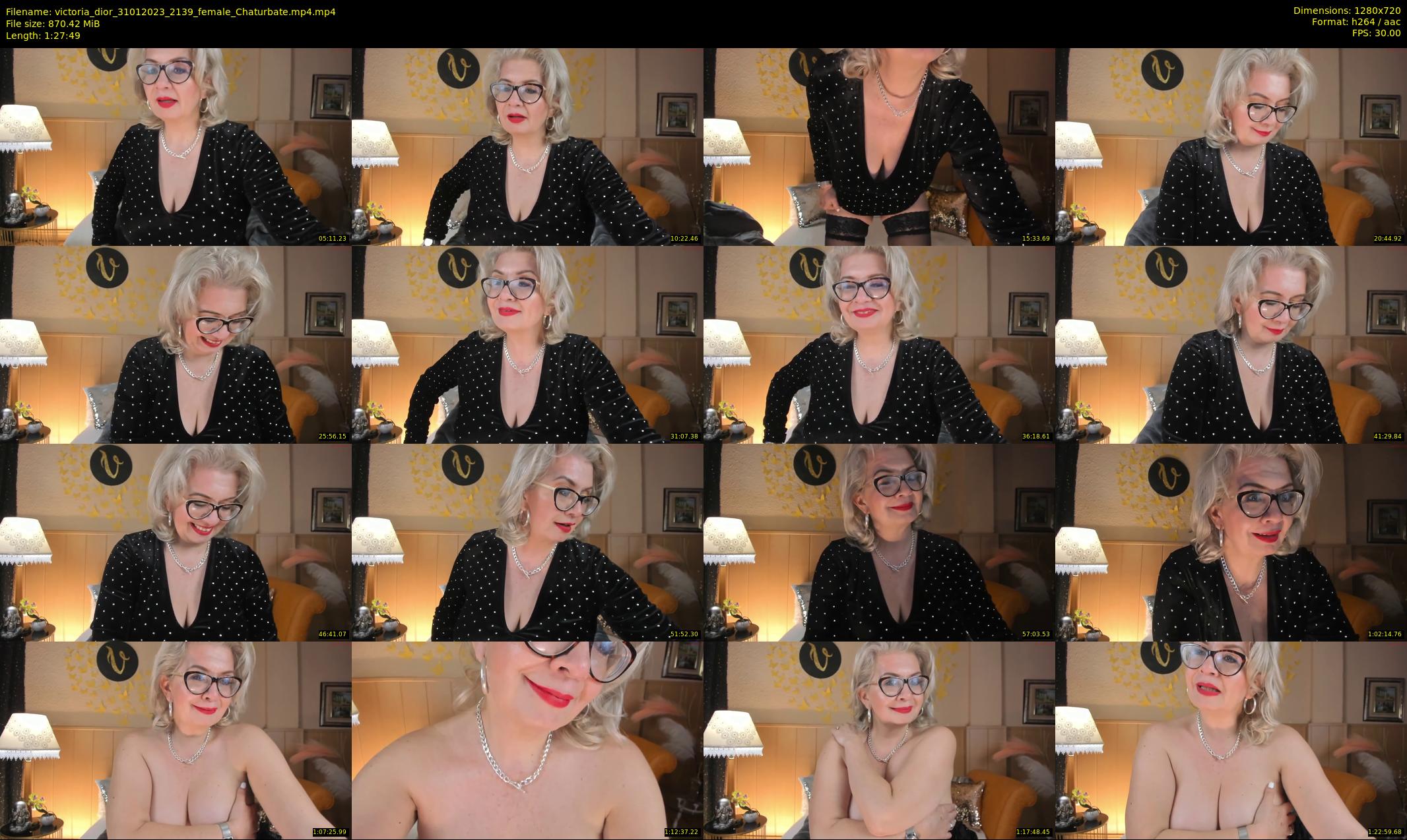 victoria_dior — 88 minute Chaturbate female cam show recording, 720p, Jan 31, 2023