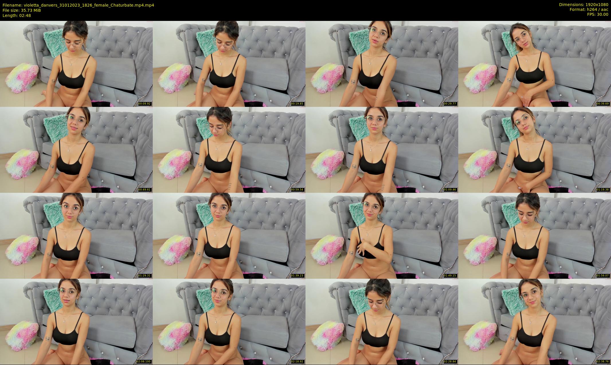 violetta_danvers — 3 minute Chaturbate female cam show recording, 1080p, Jan 31, 2023