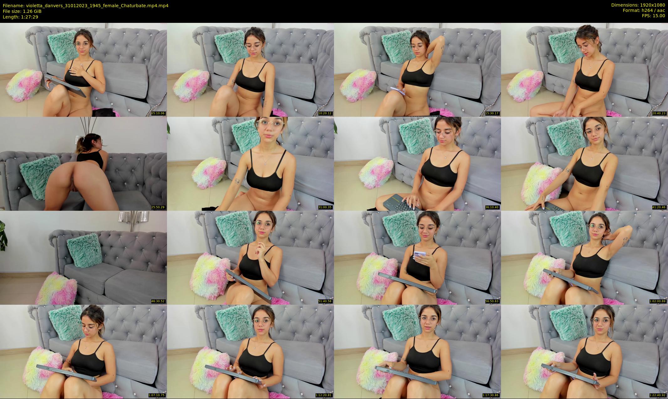 violetta_danvers — 88 minute Chaturbate female cam show recording, 1080p, Jan 31, 2023