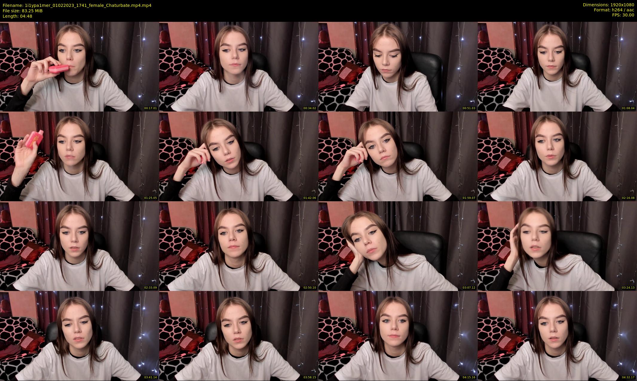 1i1ypa1mer — 5 minute Chaturbate female cam show recording, 1080p, Feb 1, 2023