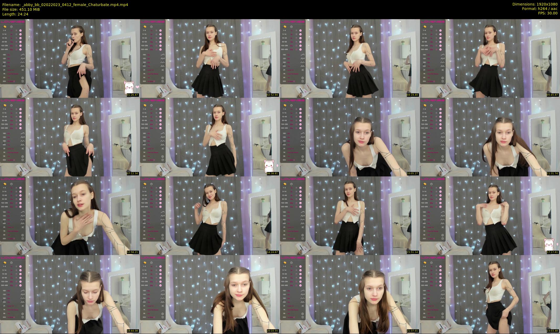 _abby_bb — 25 minute Chaturbate female cam show recording, 1080p, Feb 2, 2023