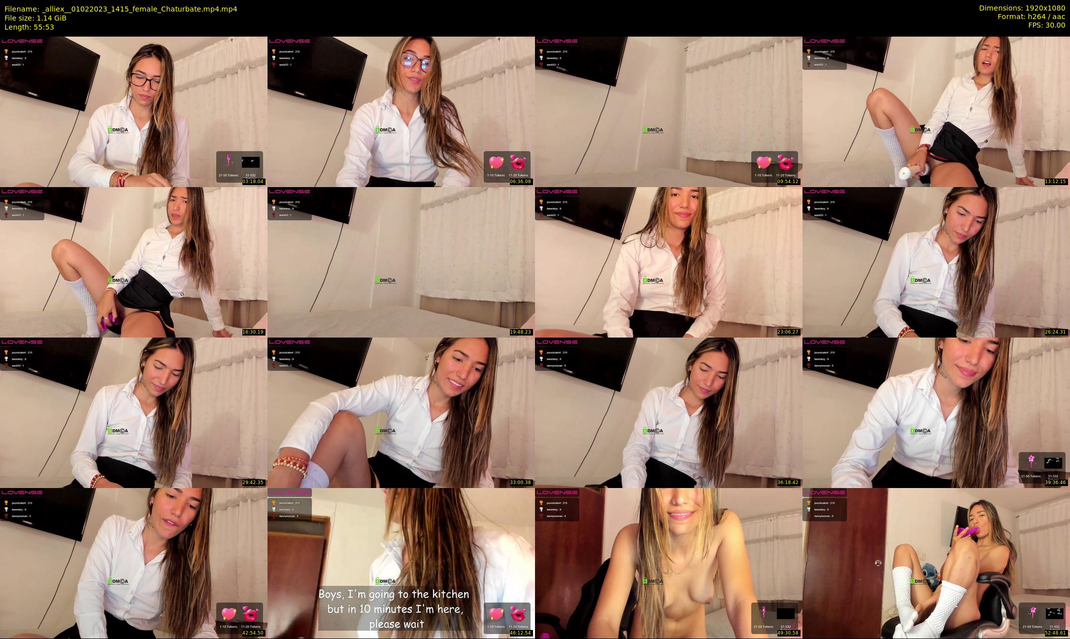 _alliex_ — 56 minute Chaturbate female cam show recording, 1080p, Feb 1, 2023