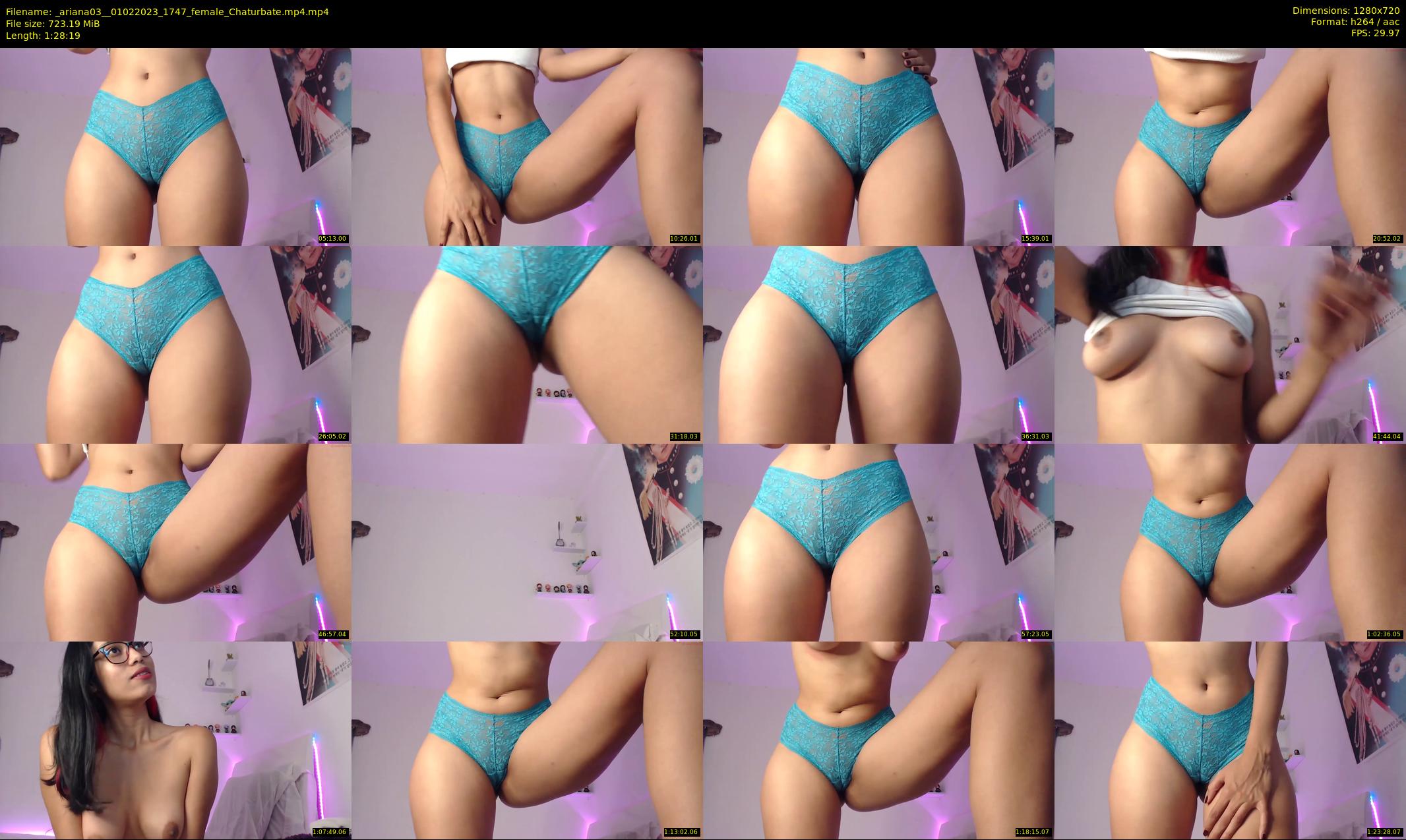 _ariana03_ — 89 minute Chaturbate female cam show recording, 720p, Feb 1, 2023