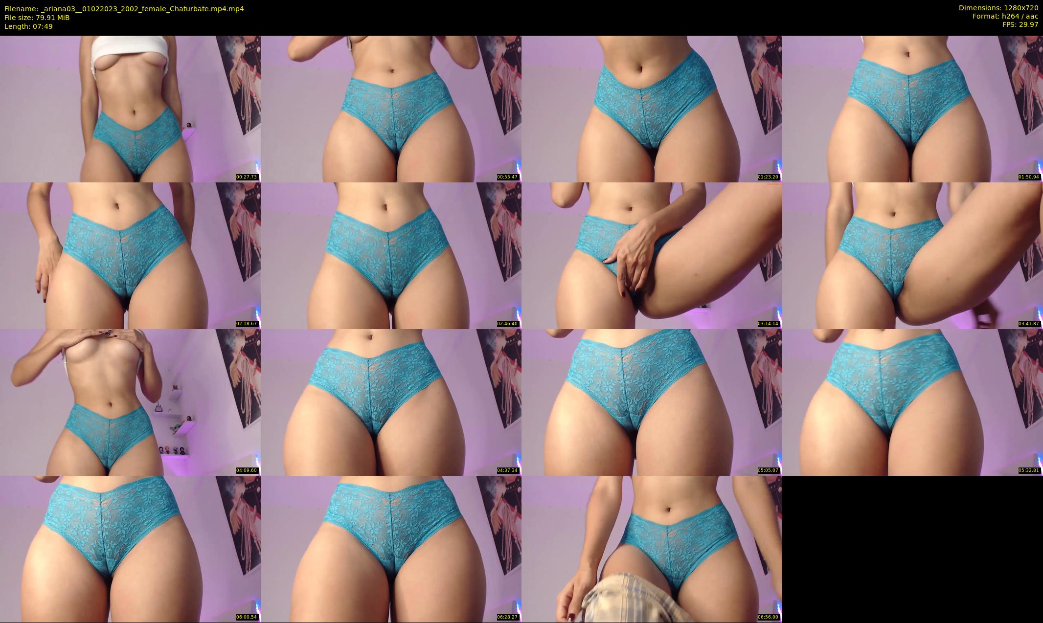 _ariana03_ — 8 minute Chaturbate female cam show recording, 720p, Feb 1, 2023