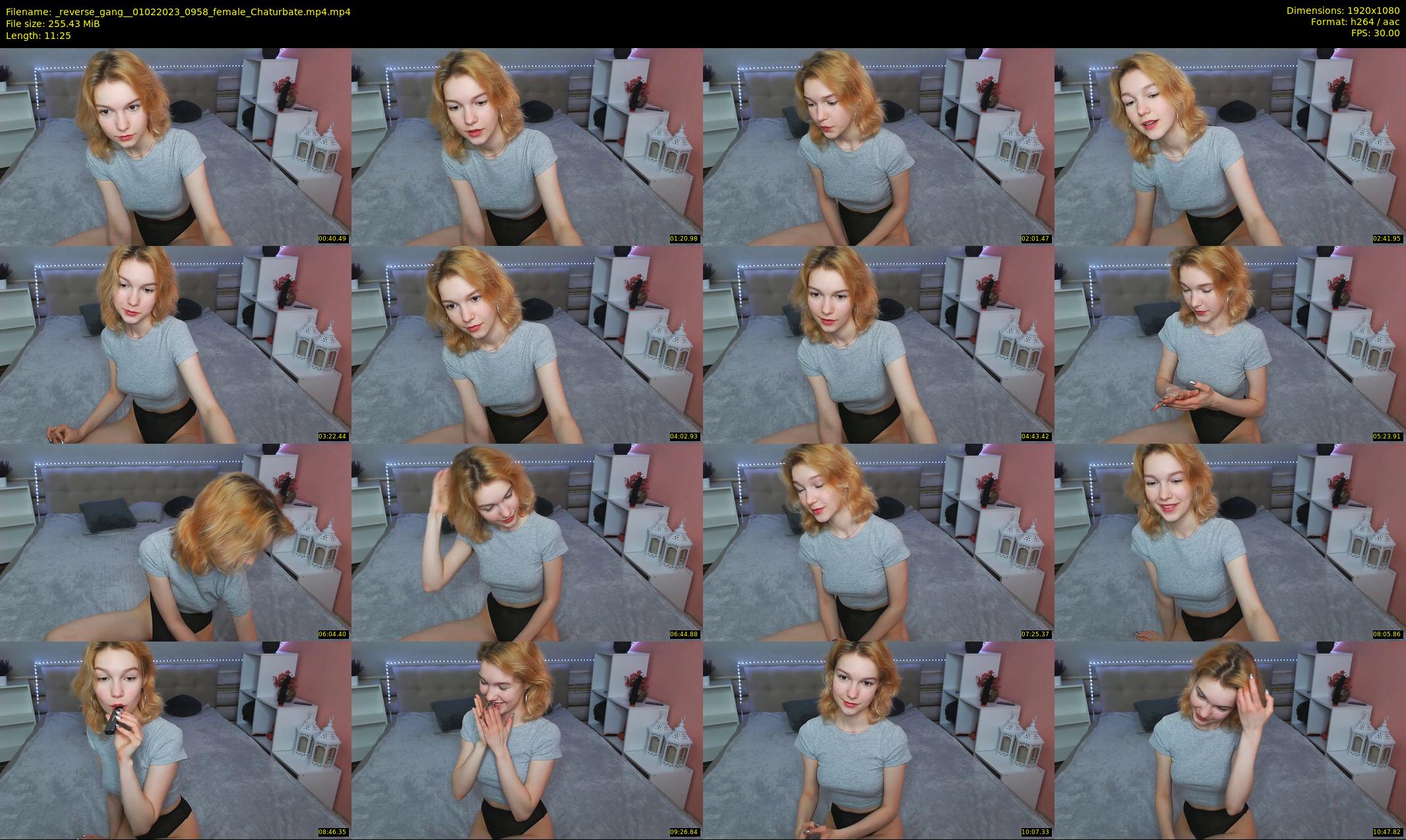 _reverse_gang_ — 12 minute Chaturbate couple cam show recording, 1080p, Feb 1, 2023