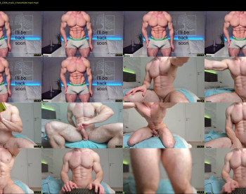 adam_muscle_ — 39 minute Chaturbate male cam show recording, 1080p, Feb 1, 2023