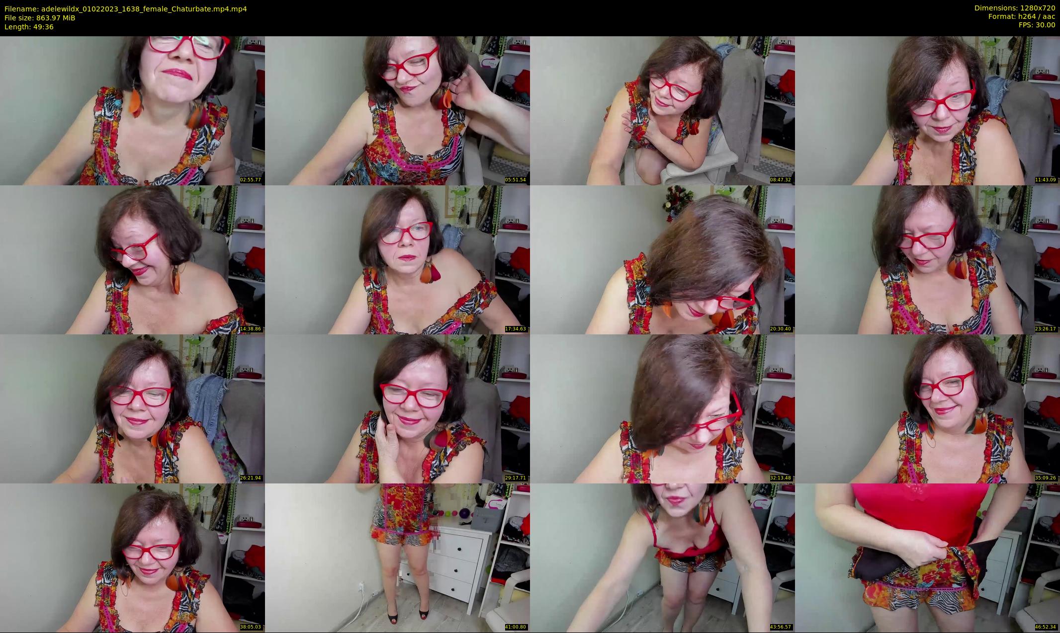 adelewildx — 50 minute Chaturbate female cam show recording, 720p, Feb 1, 2023