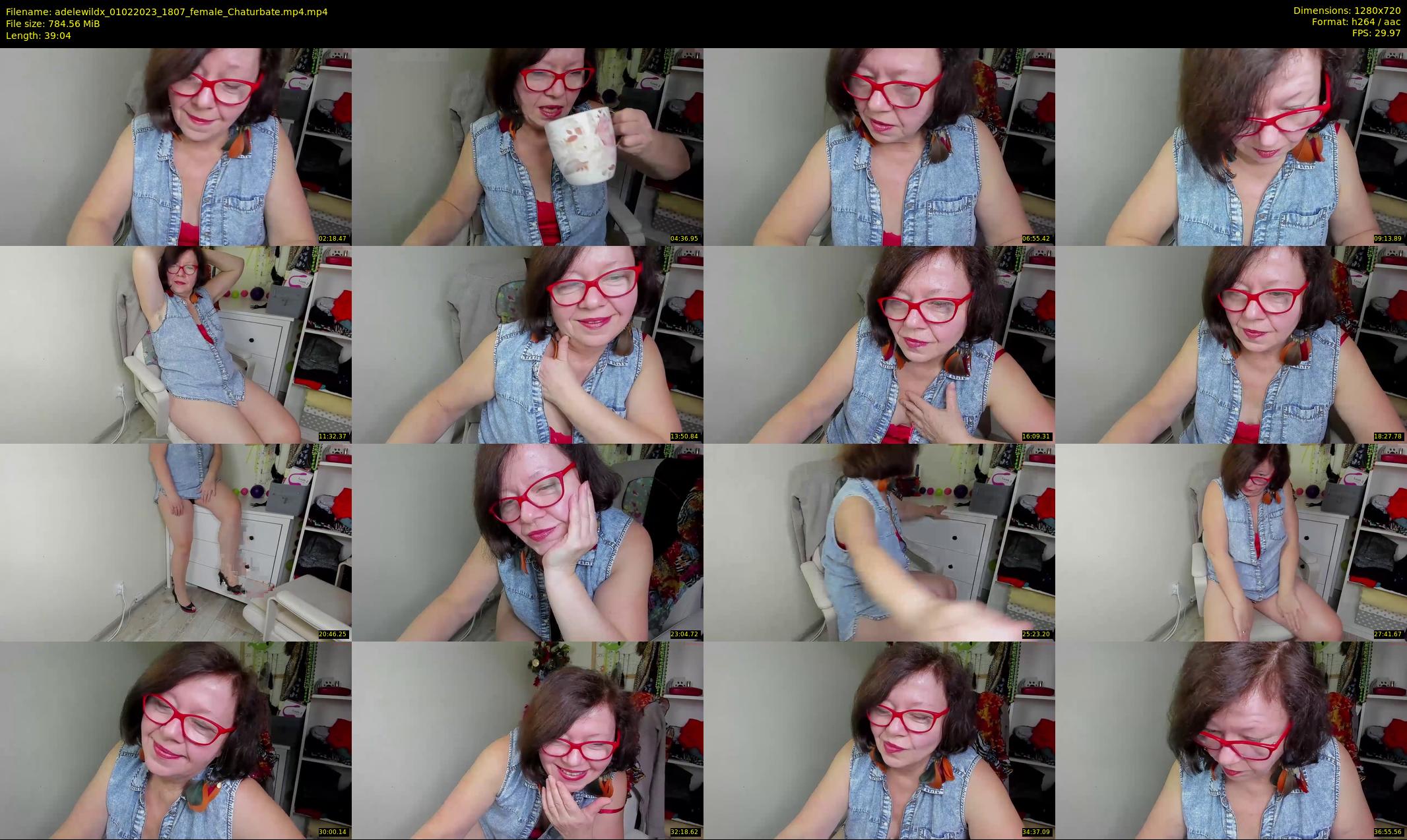 adelewildx — 40 minute Chaturbate female cam show recording, 720p, Feb 1, 2023