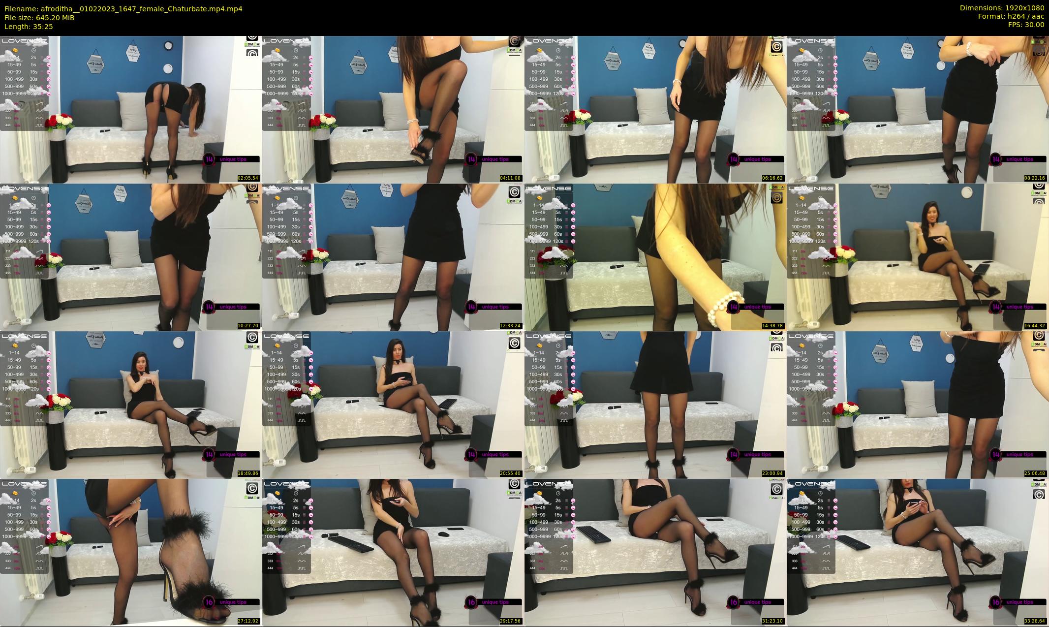 afroditha_ — 36 minute Chaturbate female cam show recording, 1080p, Feb 1, 2023