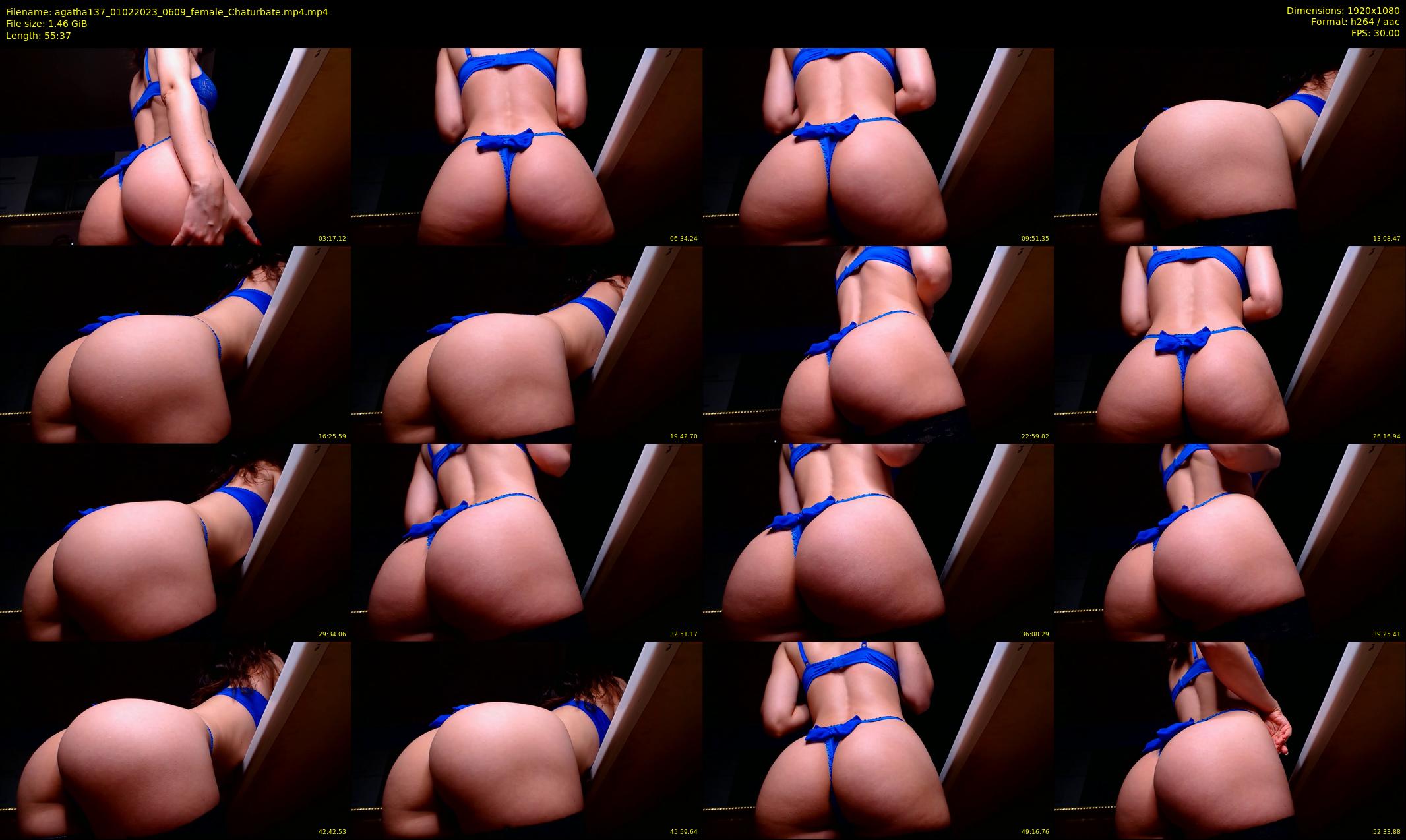 agatha137 — 56 minute Chaturbate female cam show recording, 1080p, Feb 1, 2023