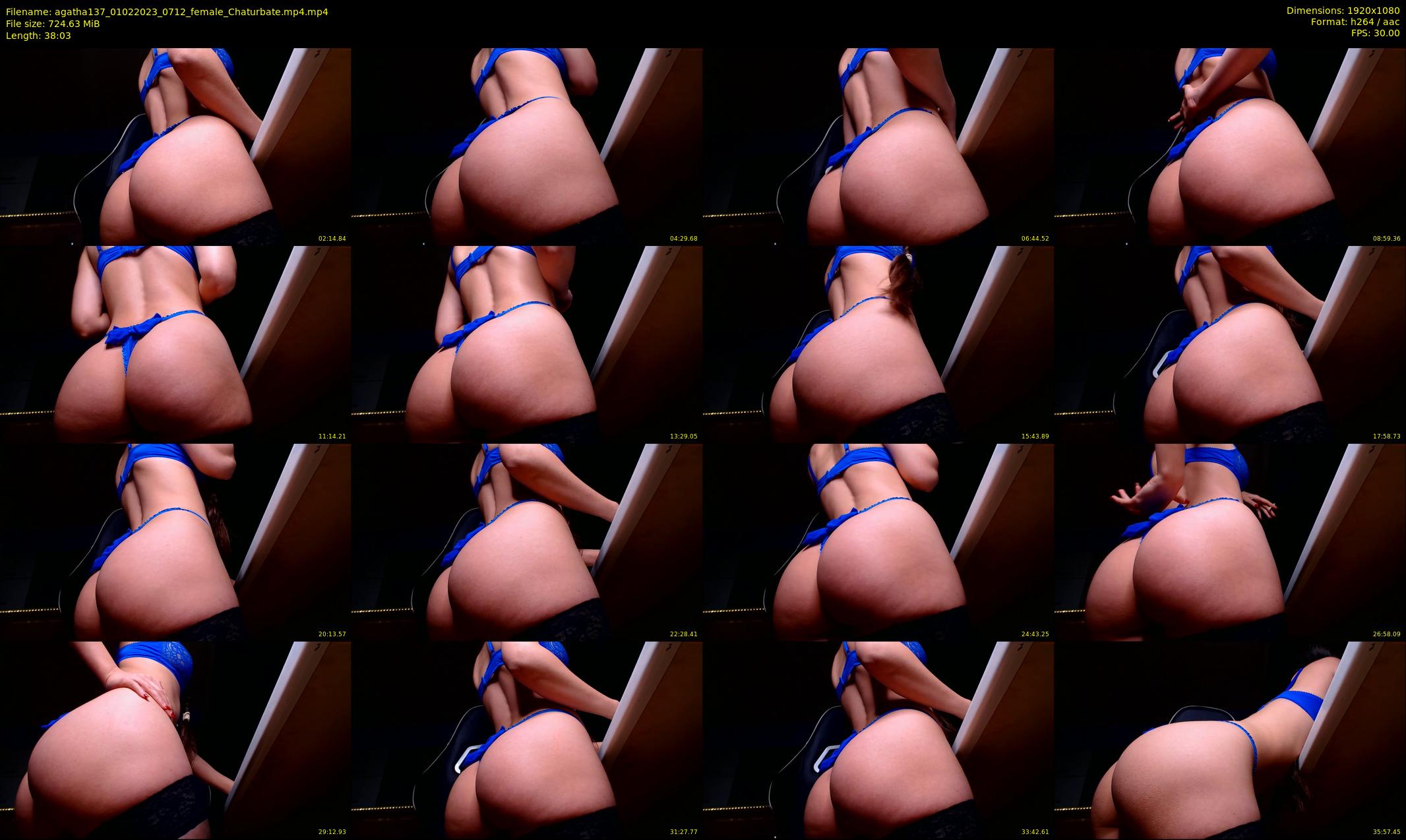 agatha137 — 39 minute Chaturbate female cam show recording, 1080p, Feb 1, 2023