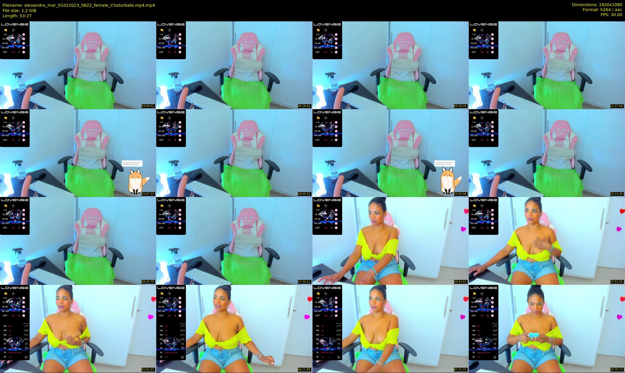 alexandra_mar — 54 minute Chaturbate female cam show recording, 1080p, Feb 1, 2023