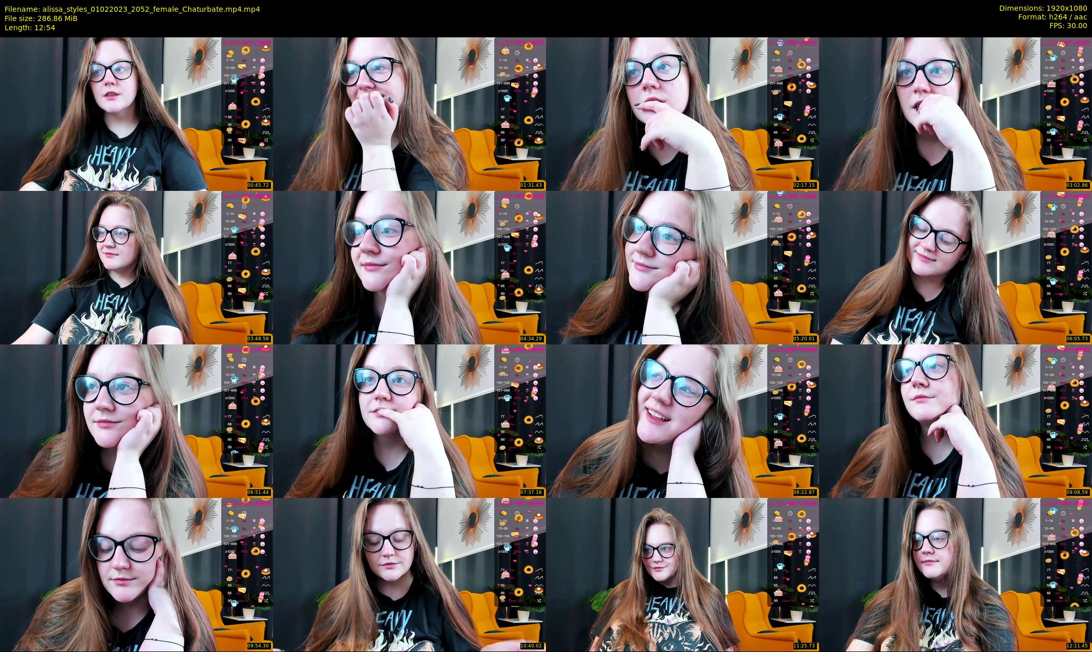 alissa_styles — 13 minute Chaturbate female cam show recording, 1080p, Feb 1, 2023