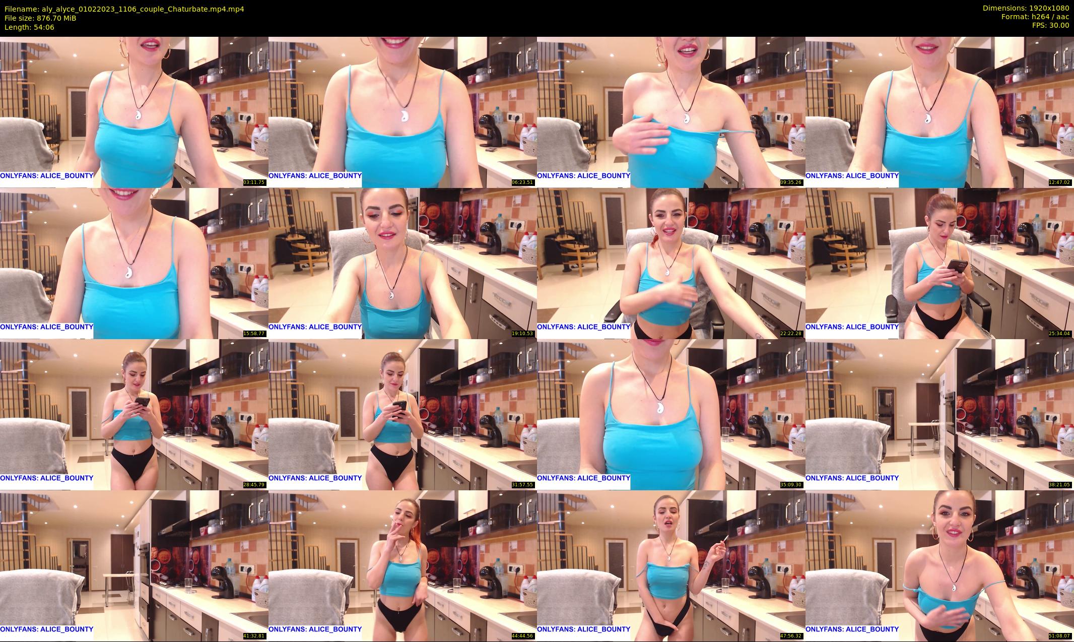 aly_alyce — 55 minute Chaturbate female cam show recording, 1080p, Feb 1, 2023