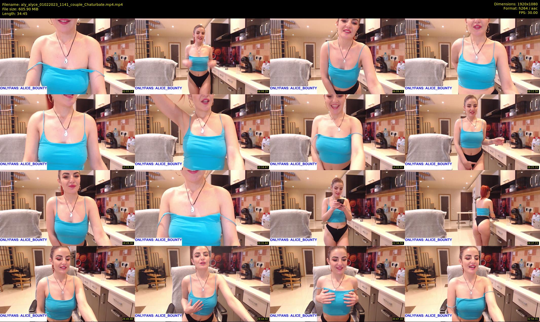 aly_alyce — 35 minute Chaturbate female cam show recording, 1080p, Feb 1, 2023
