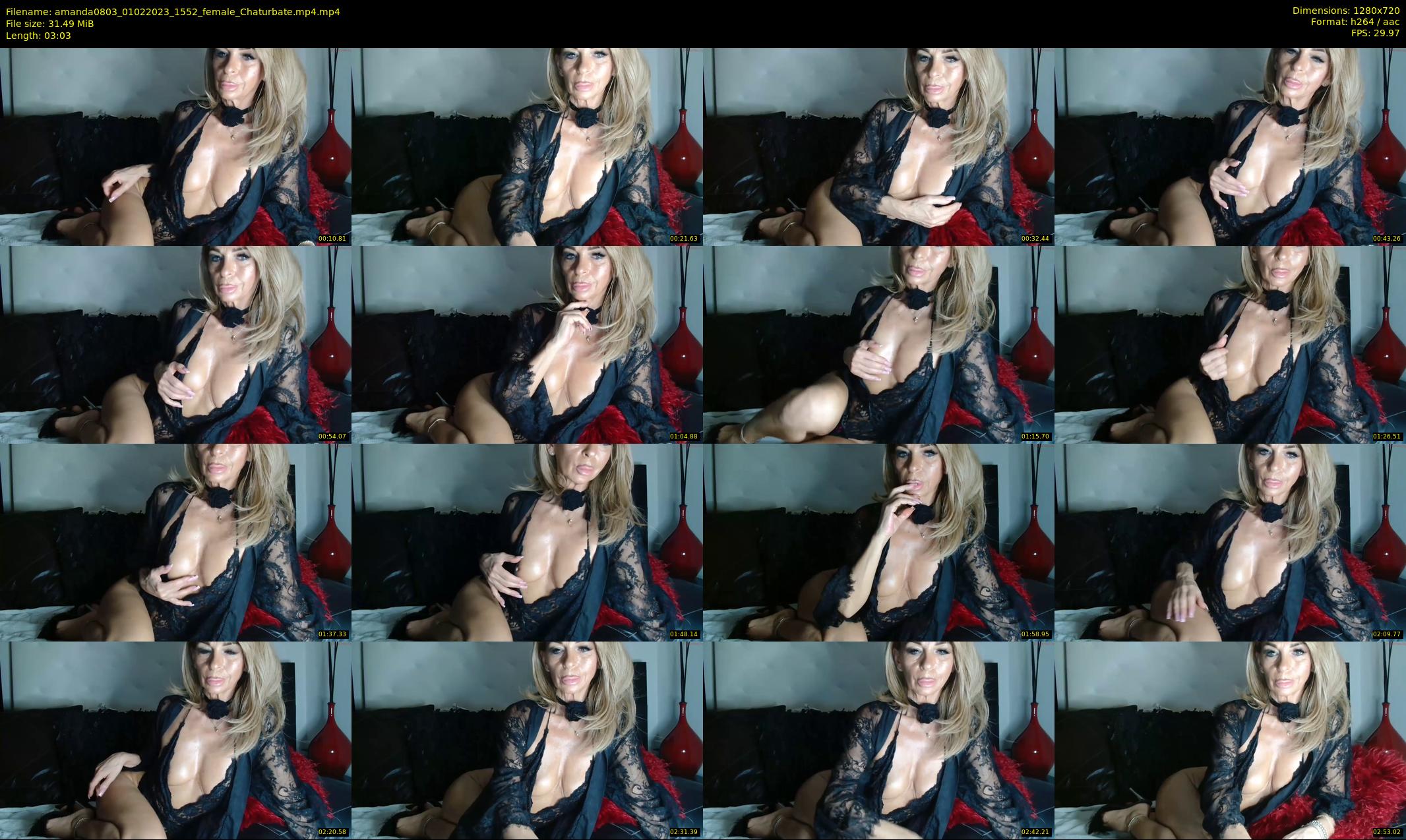 amanda0803 — 4 minute Chaturbate female cam show recording, 720p, Feb 1, 2023