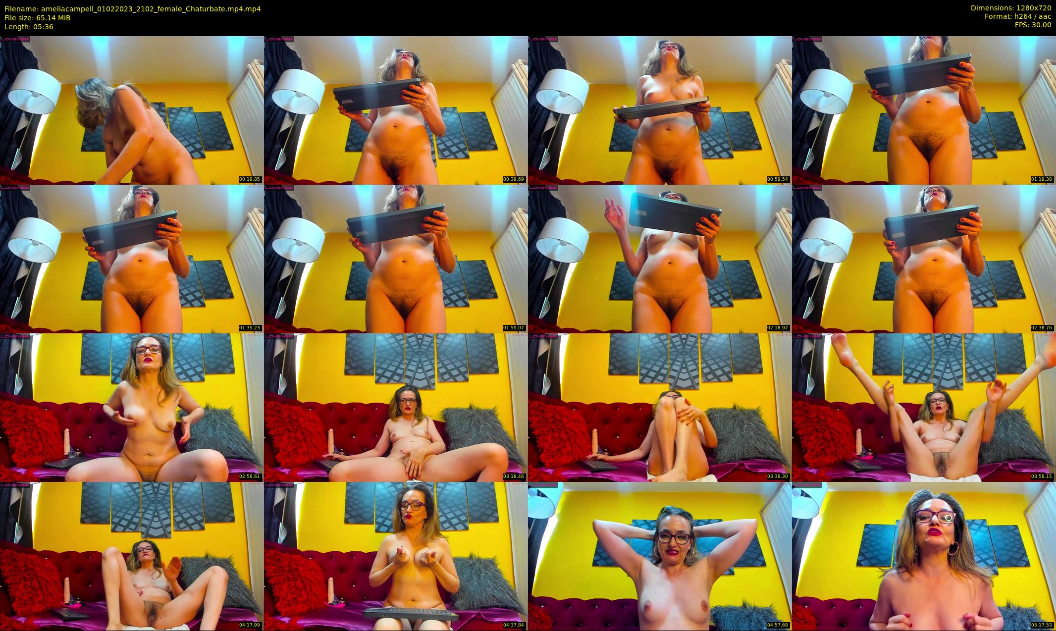 ameliacampell — 6 minute Chaturbate female cam show recording, 720p, Feb 1, 2023