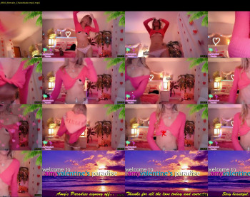 amyvalentine — 19 minute Chaturbate female cam show recording, 1080p, Feb 1, 2023