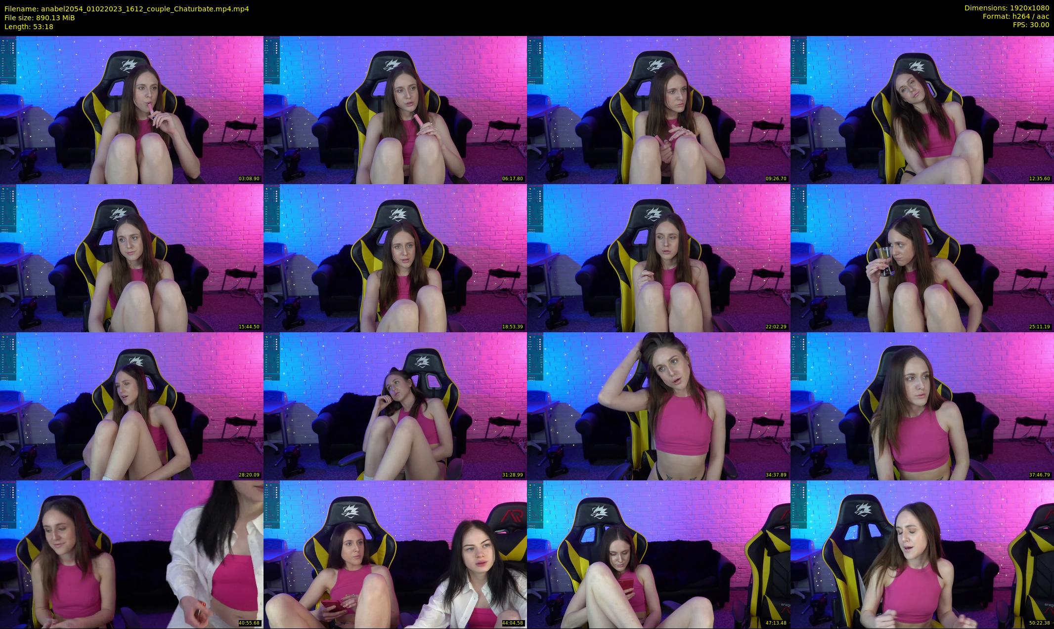 anabel2054 — 54 minute Chaturbate female cam show recording, 1080p, Feb 1, 2023