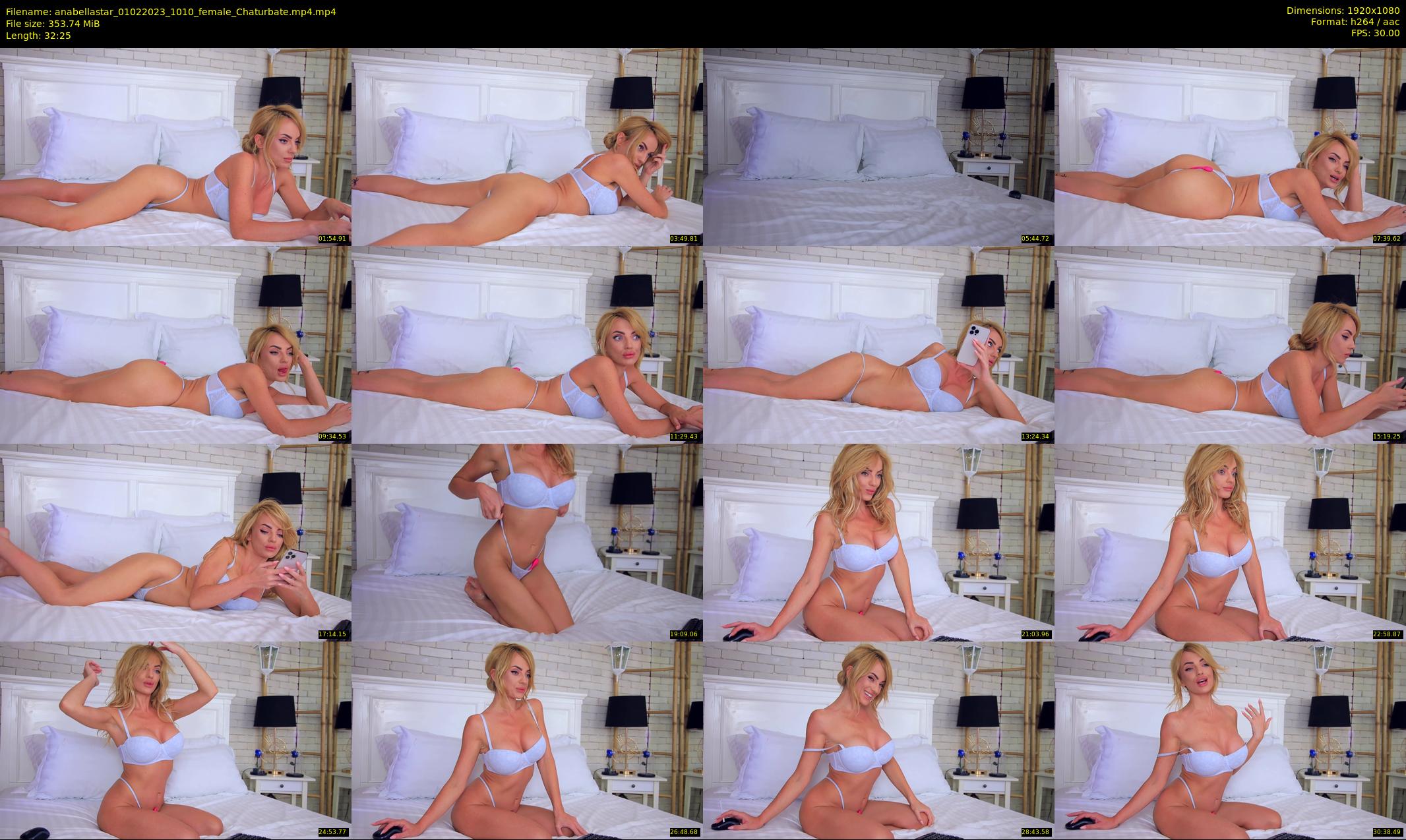 anabellastar — 33 minute Chaturbate female cam show recording, 1080p, Feb 1, 2023