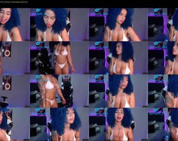 angelik_blue — 92 minute Chaturbate female cam show recording, 720p, Feb 1, 2023