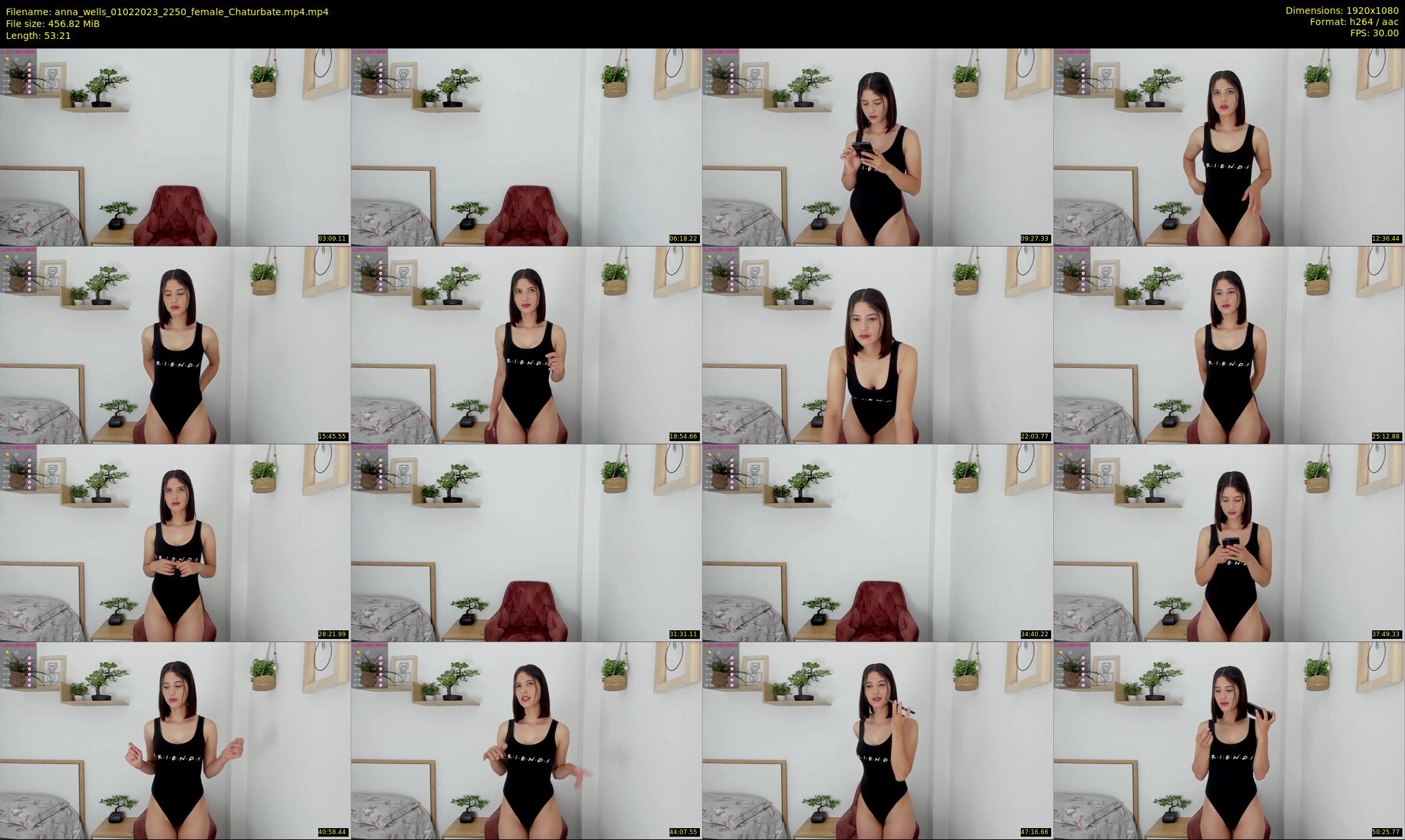 anna_wells — 54 minute Chaturbate female cam show recording, 1080p, Feb 1, 2023