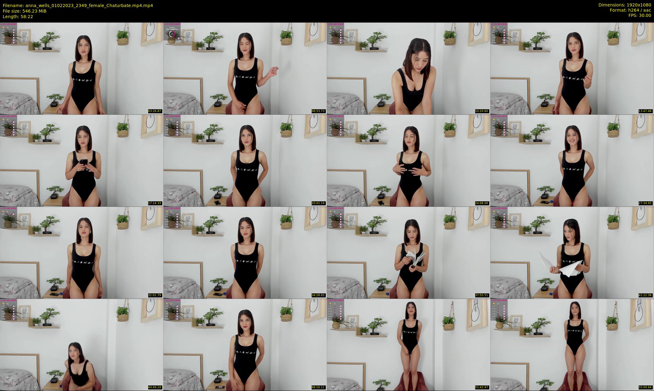 anna_wells — 59 minute Chaturbate female cam show recording, 1080p, Feb 1, 2023