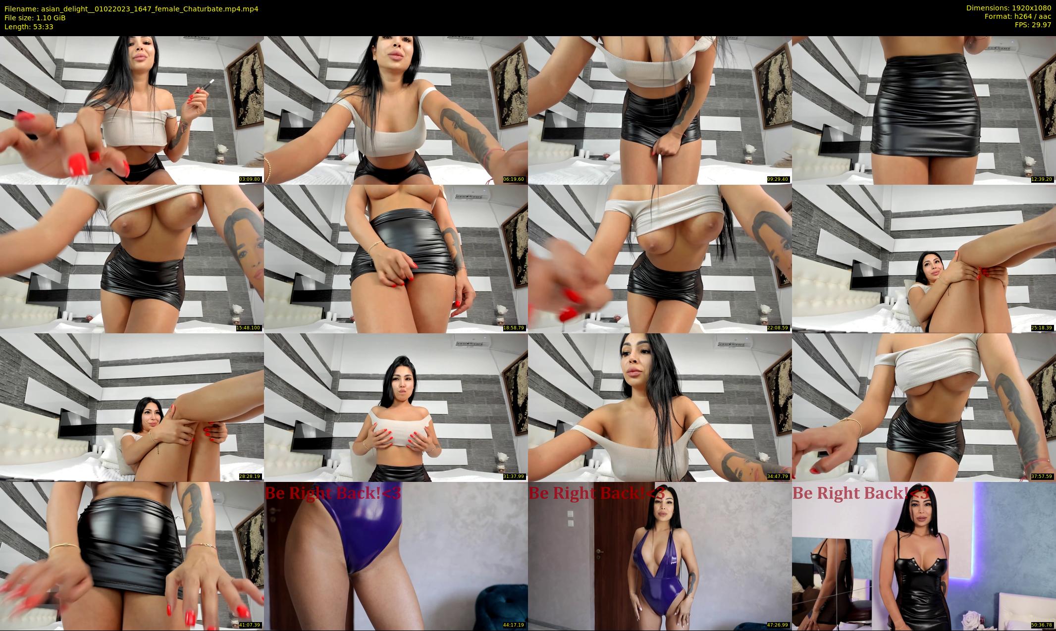asian_delight_ — 54 minute Chaturbate female cam show recording, 1080p, Feb 1, 2023