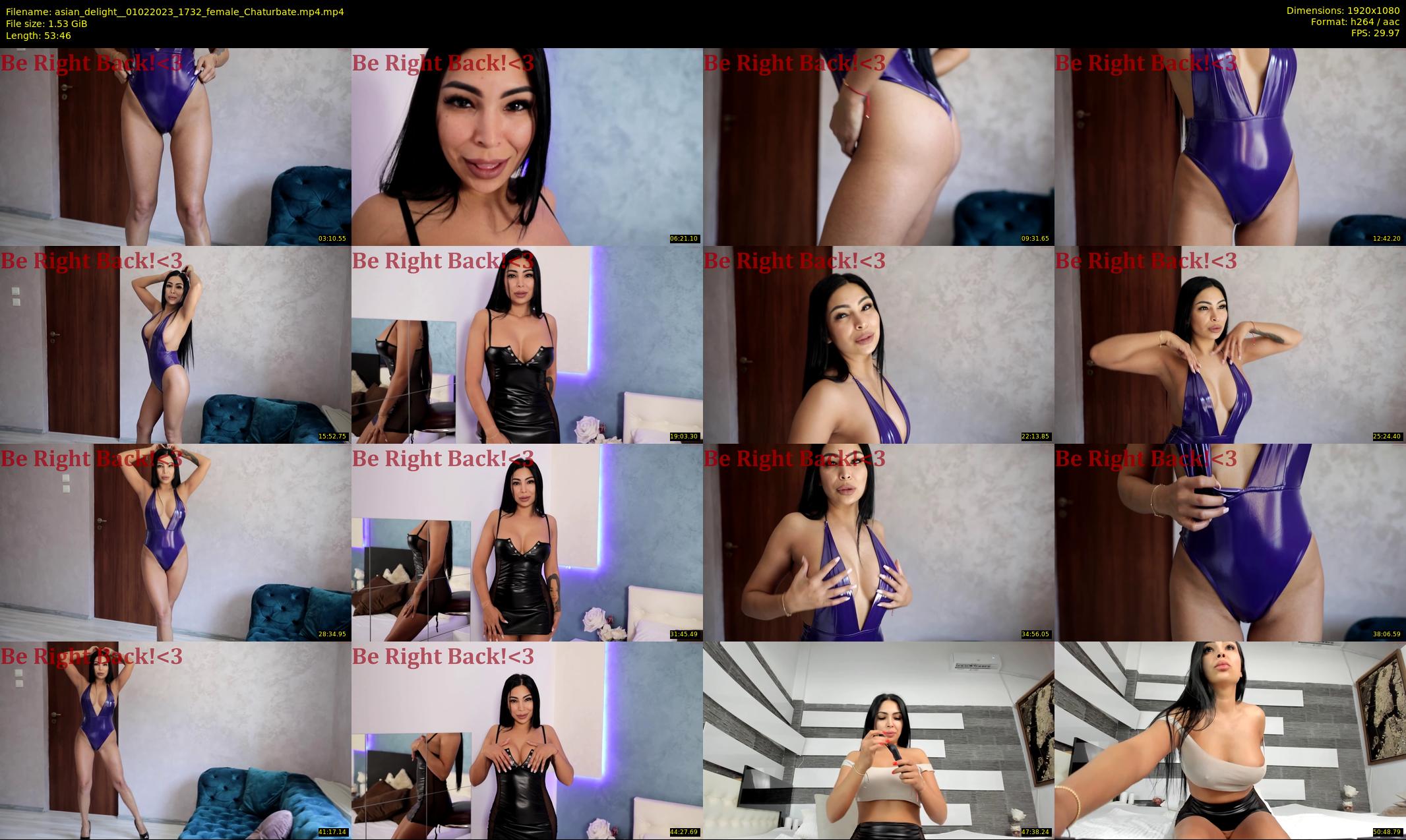 asian_delight_ — 54 minute Chaturbate female cam show recording, 1080p, Feb 1, 2023